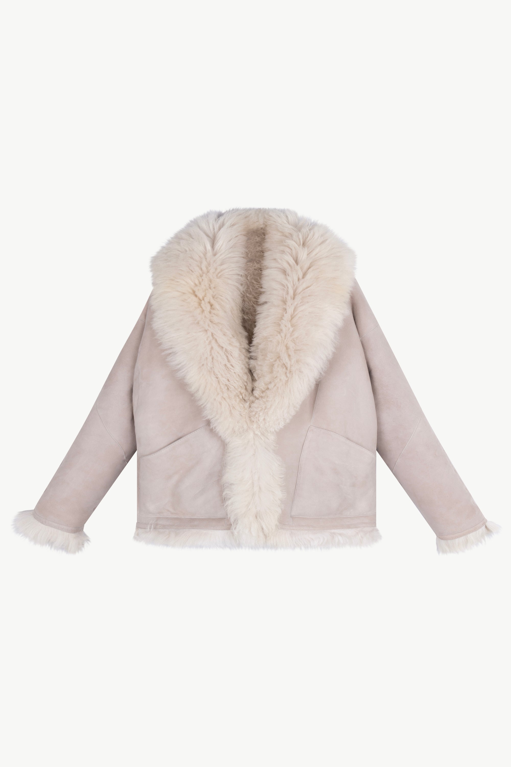 SAVA SHEARLING OFF WHITE
