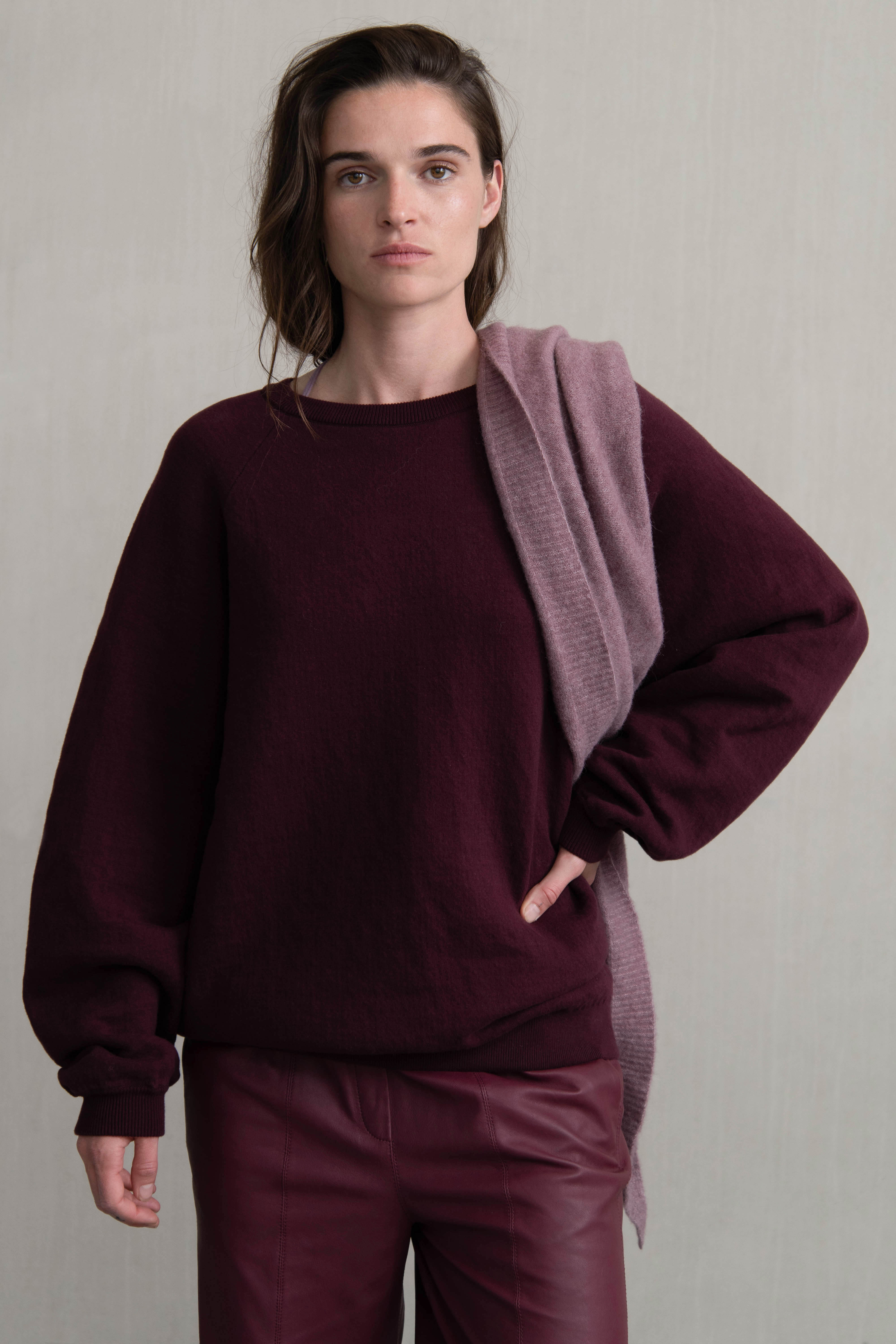 SEATER KNIT TOPAZ