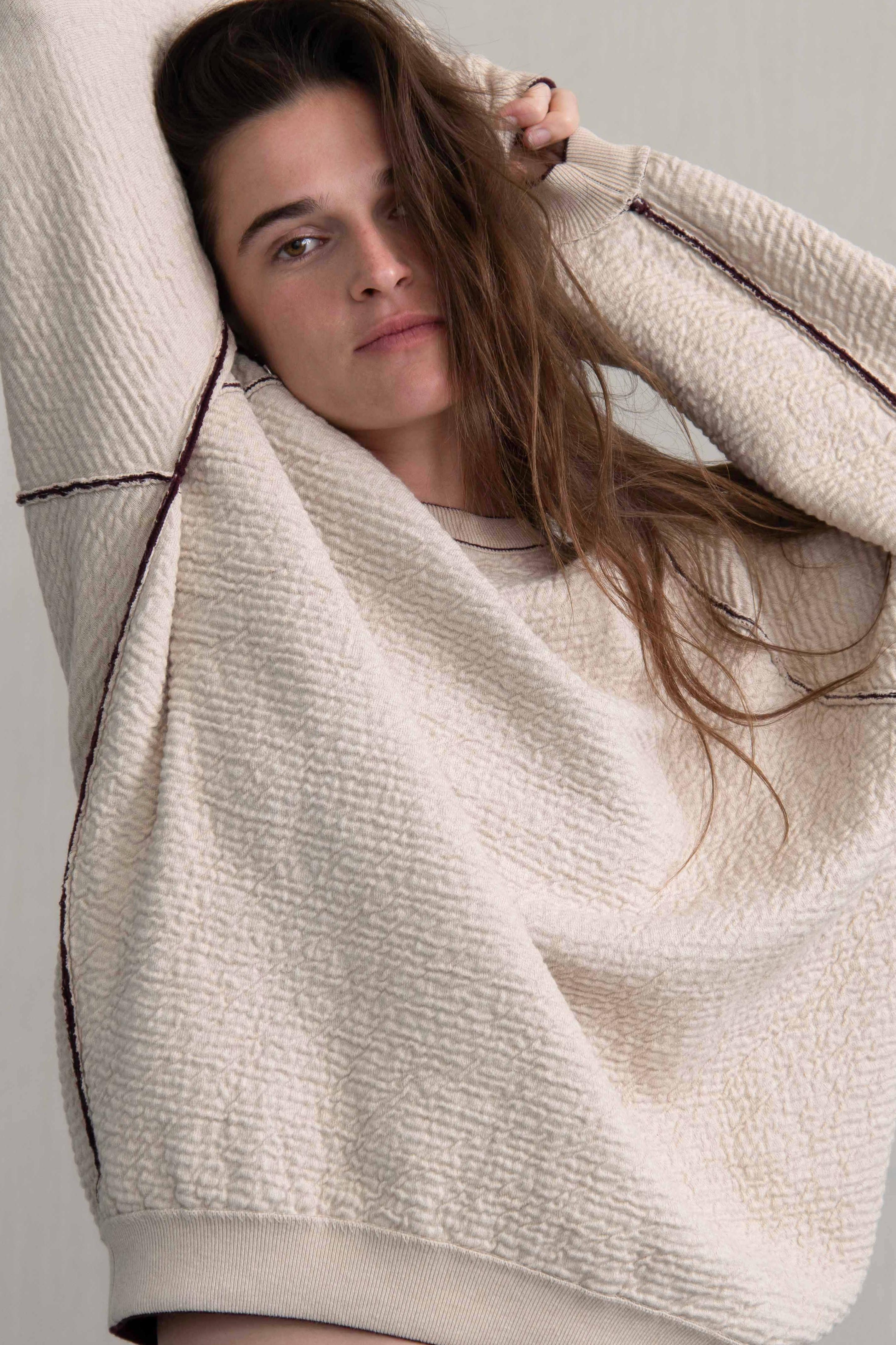 SEATER KNIT TOPAZ