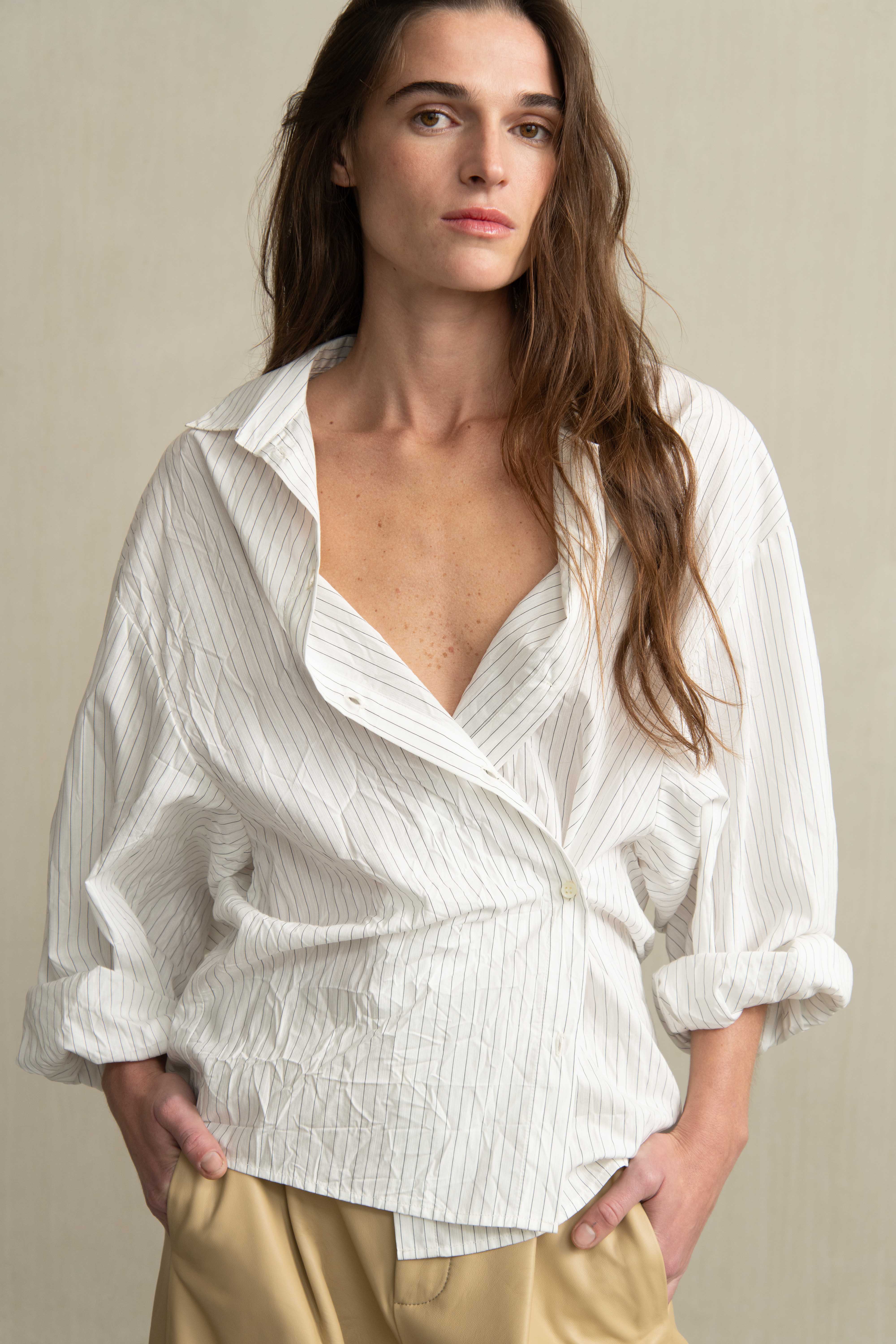 SHEILA BLOUSE OFF WHITE - HUMANOID