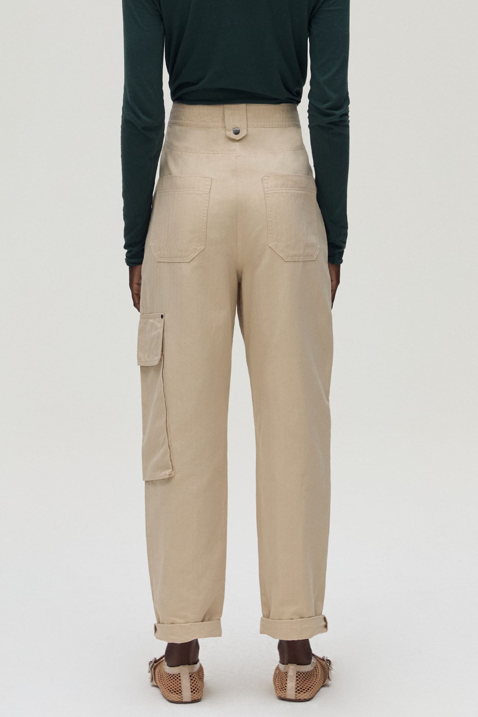 SONERO TROUSERS MILK - HUMANOID