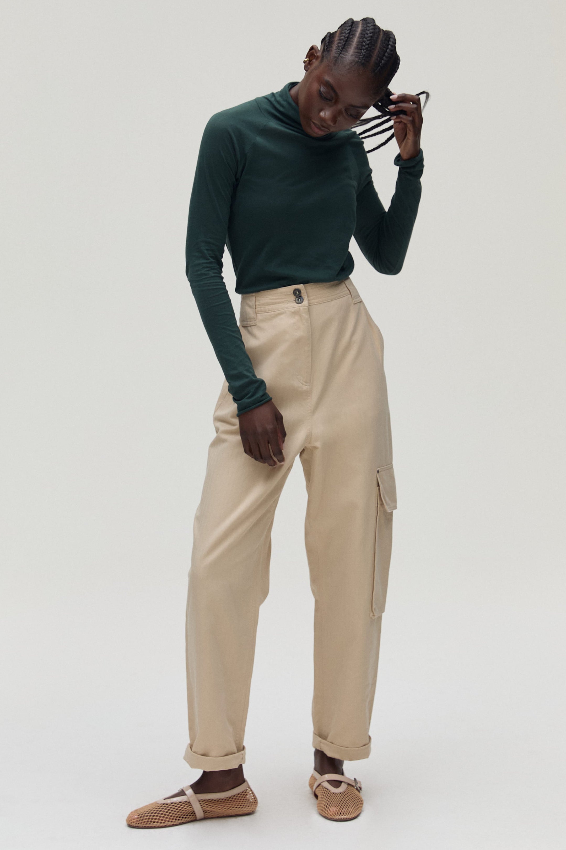 SONERO TROUSERS MILK - HUMANOID