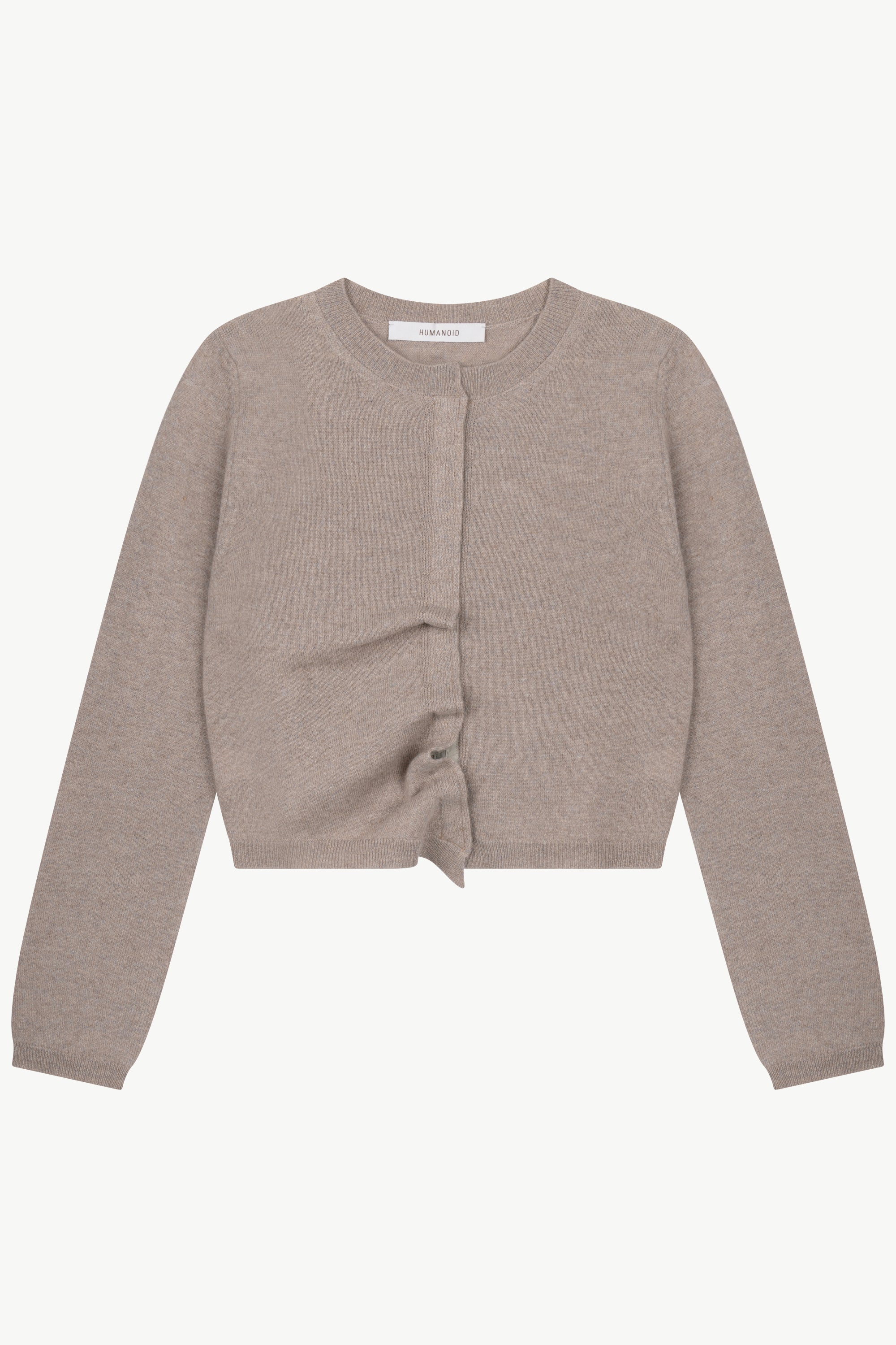 TATE KNIT BEIGE MELANGE