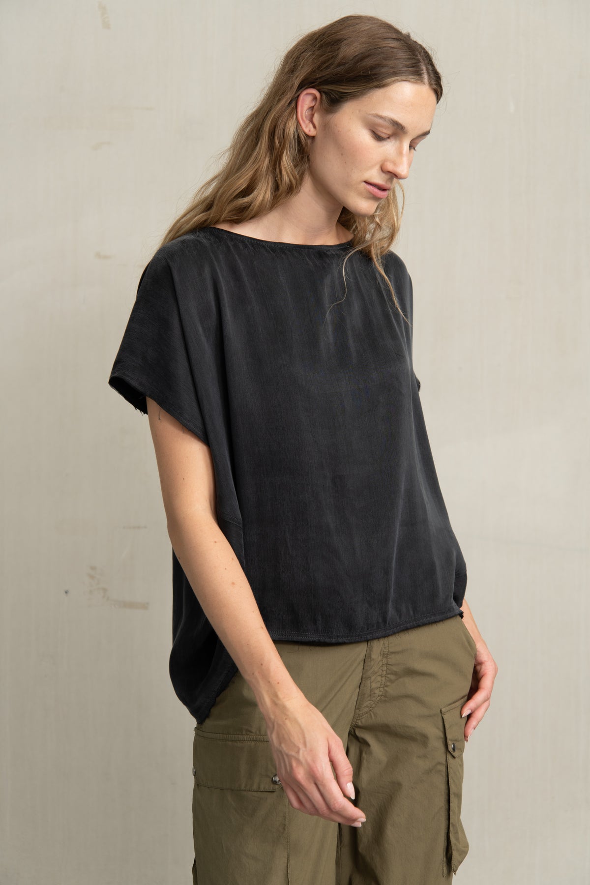 THIRZA TOP BLACKISH