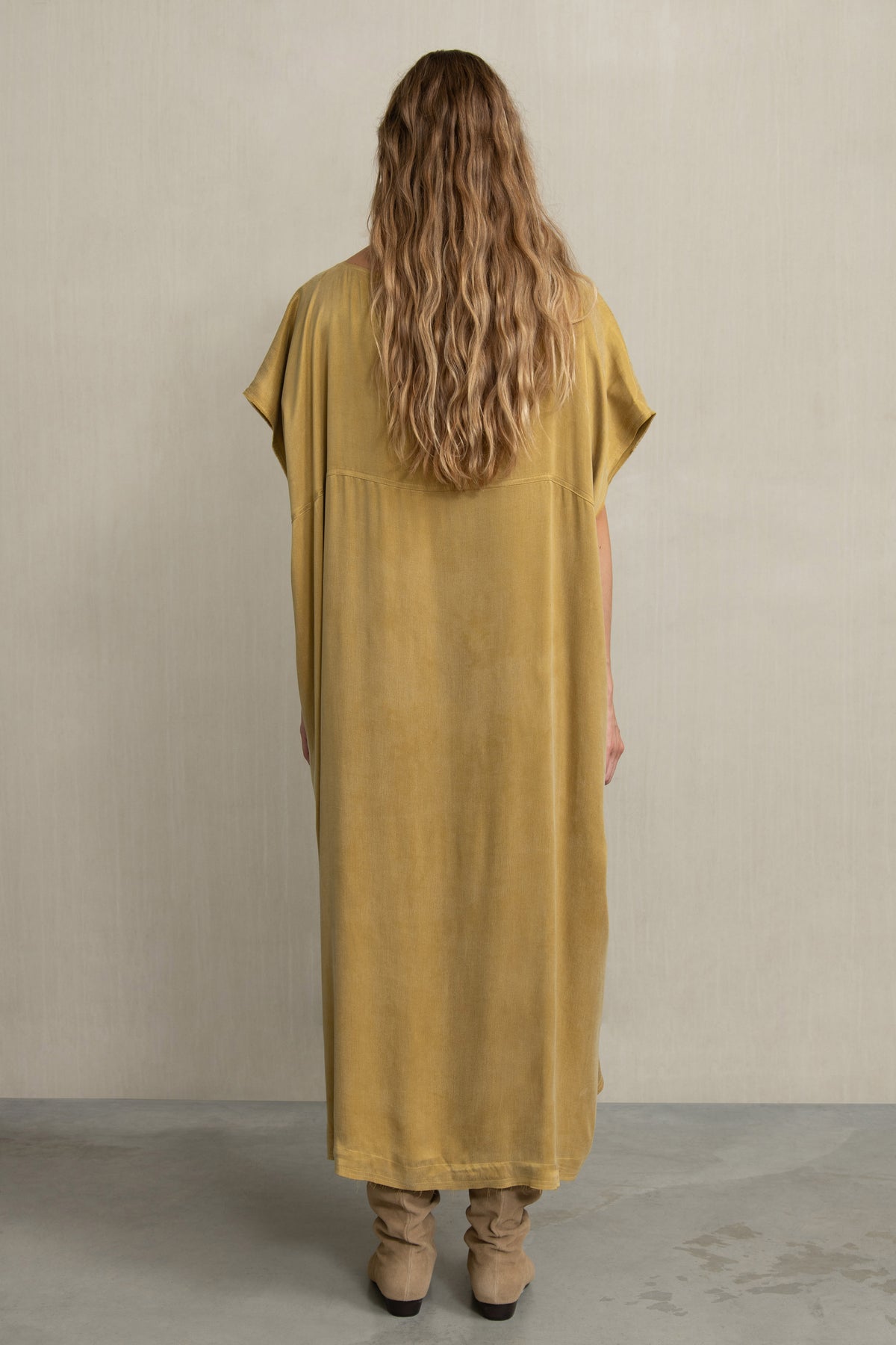 TOVE DRESS MUSTARD