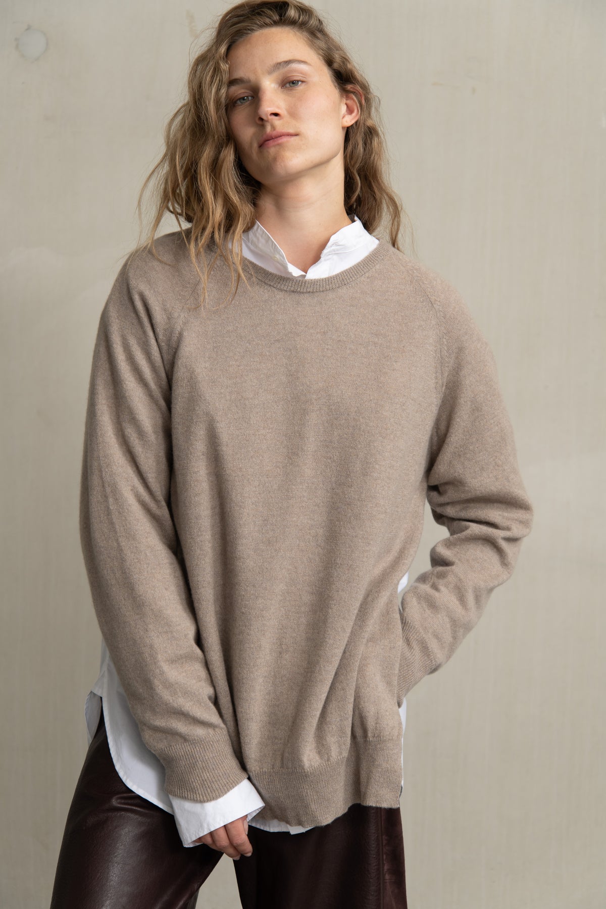 TRU KNIT BEIGE MELANGE