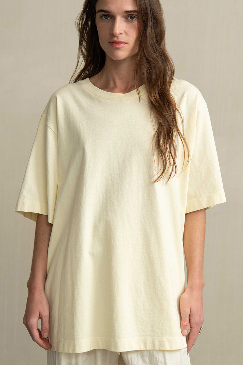 VANDA TEE LIGHT YELLOW - HUMANOID