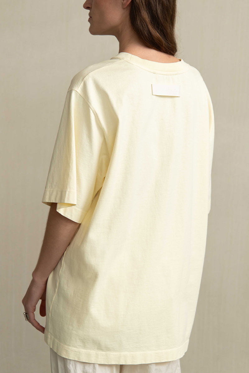 VANDA TEE LIGHT YELLOW - HUMANOID