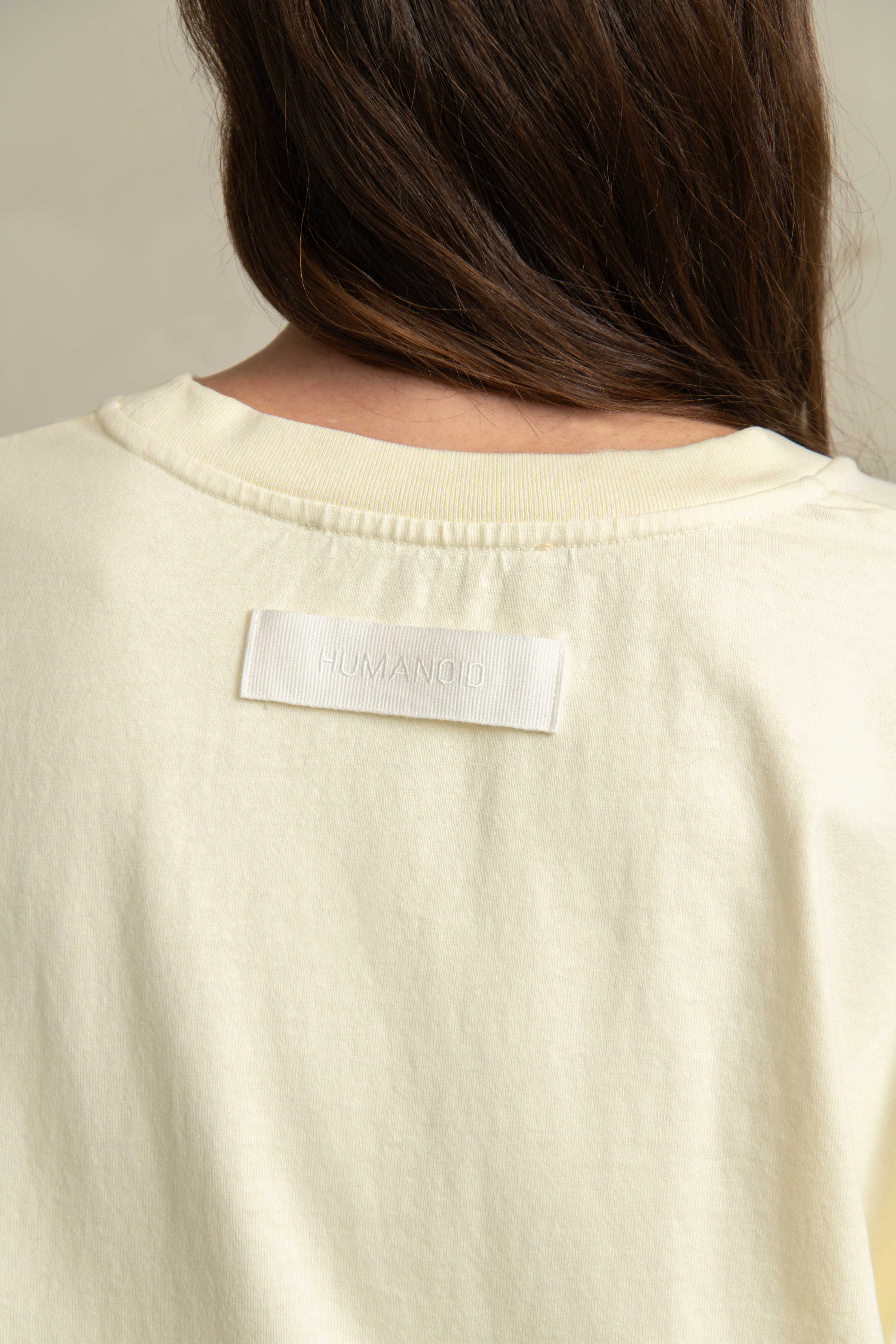 VANDA TEE LIGHT YELLOW - HUMANOID