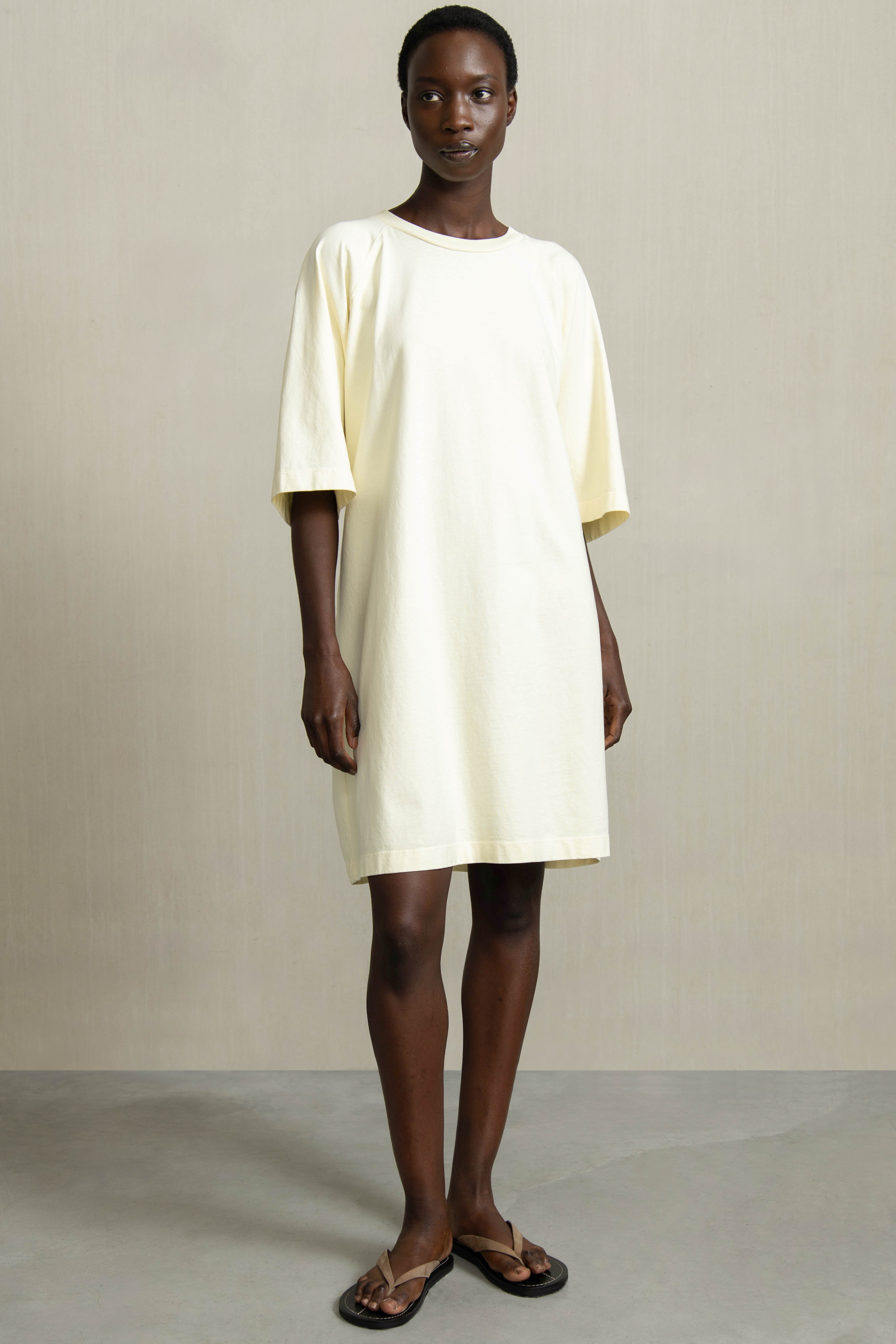 VESTA DRESS LIGHT YELLOW