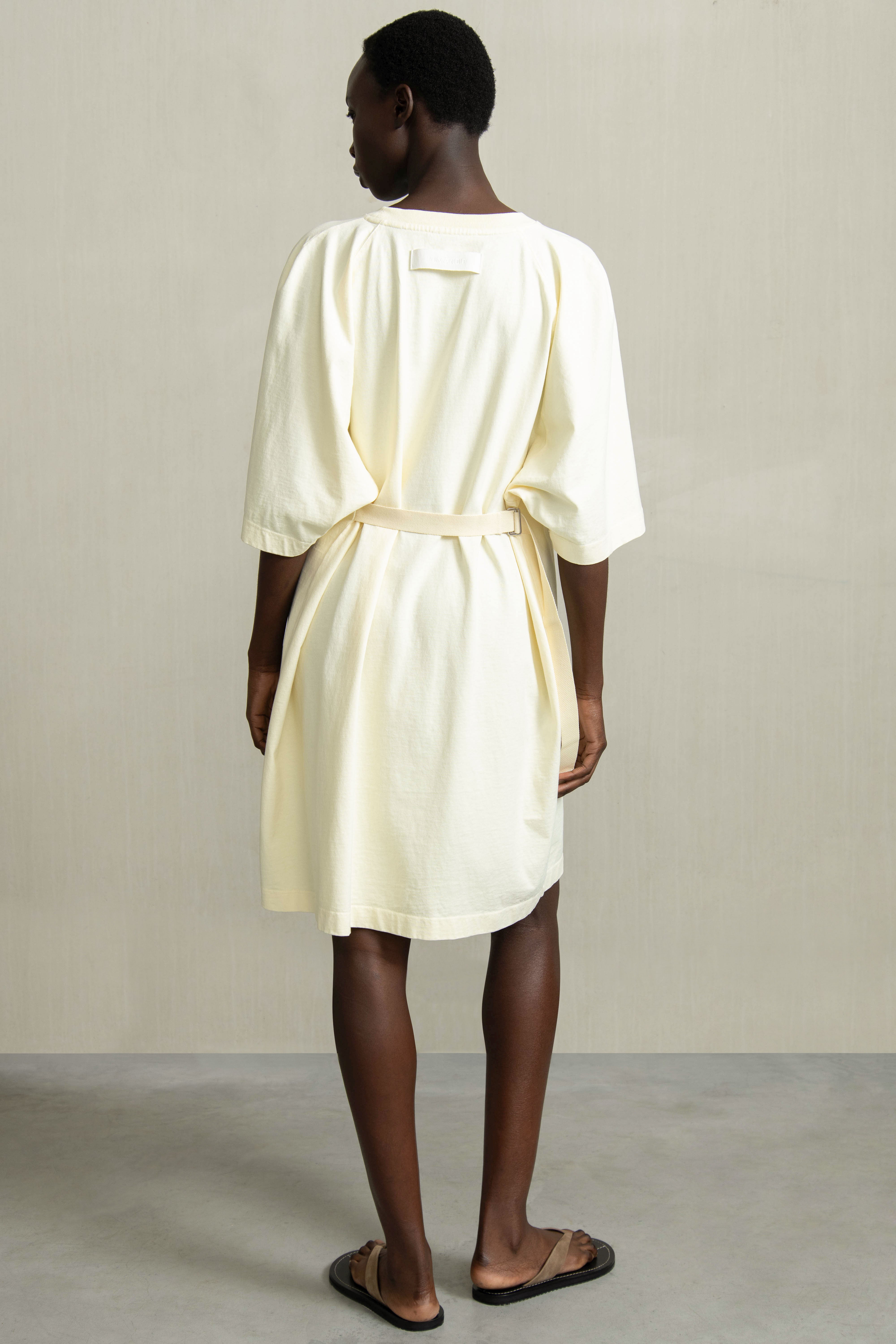 VESTA DRESS LIGHT YELLOW