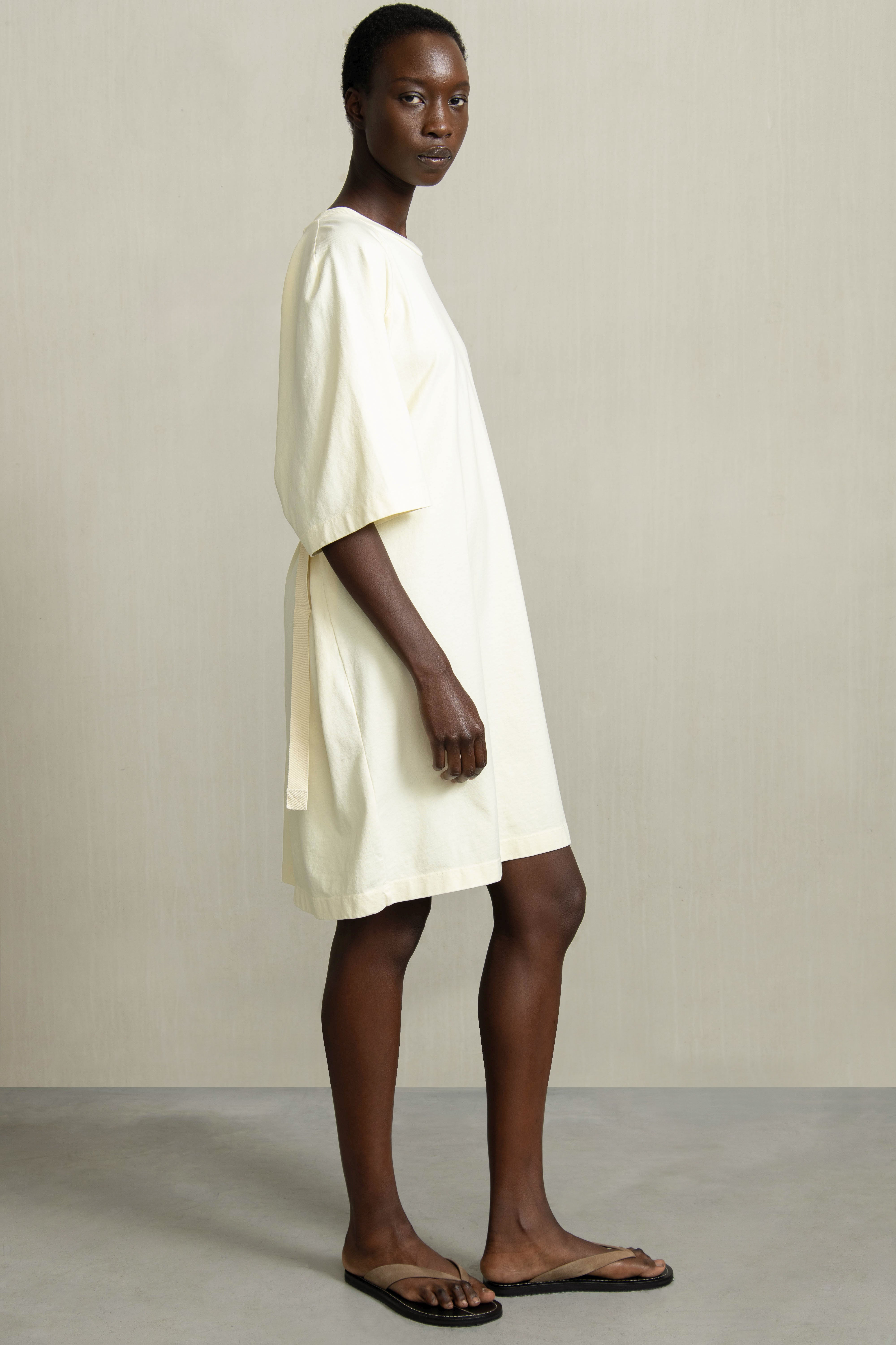 VESTA DRESS LIGHT YELLOW