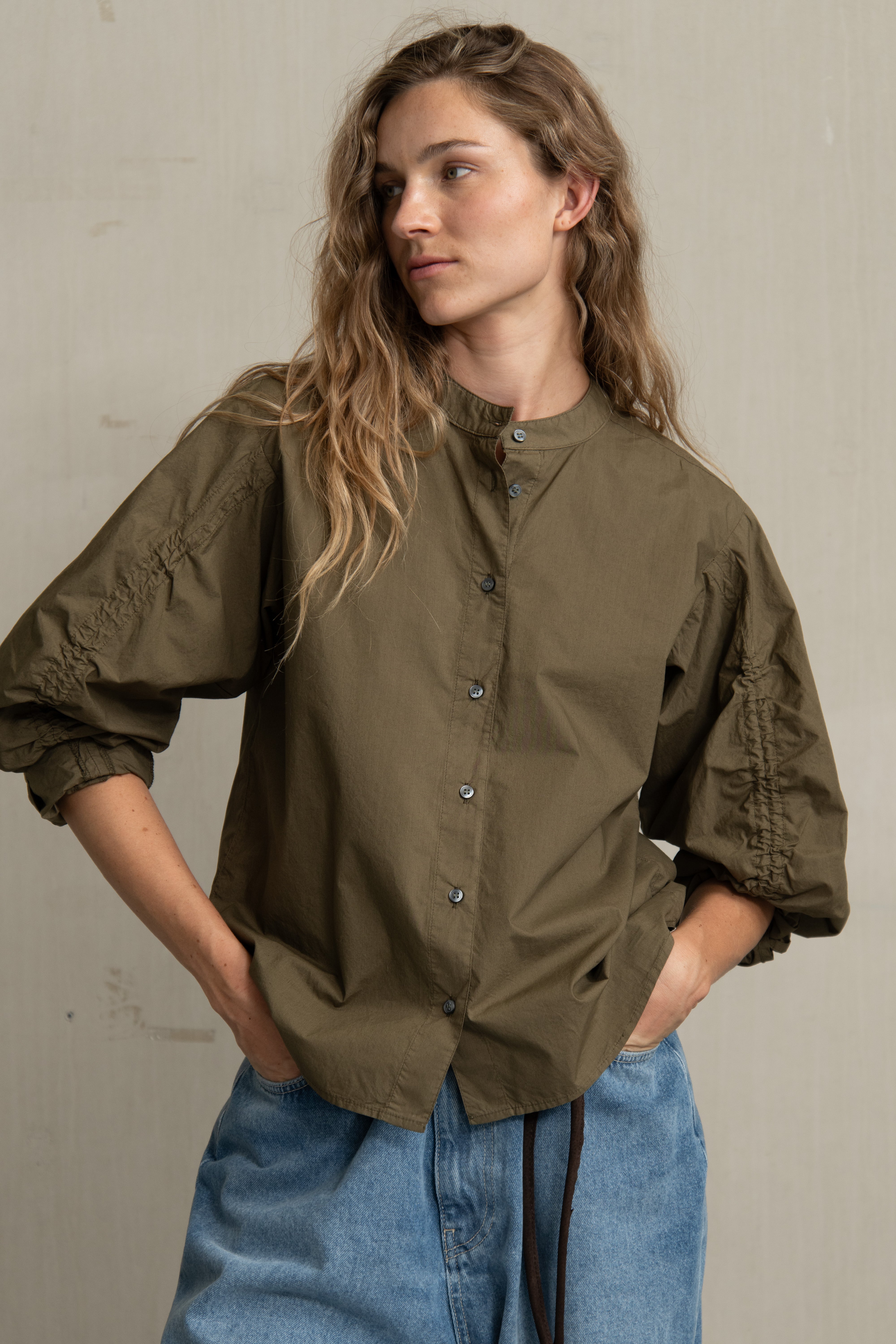 WICKY BLOUSE ARMY - HUMANOID