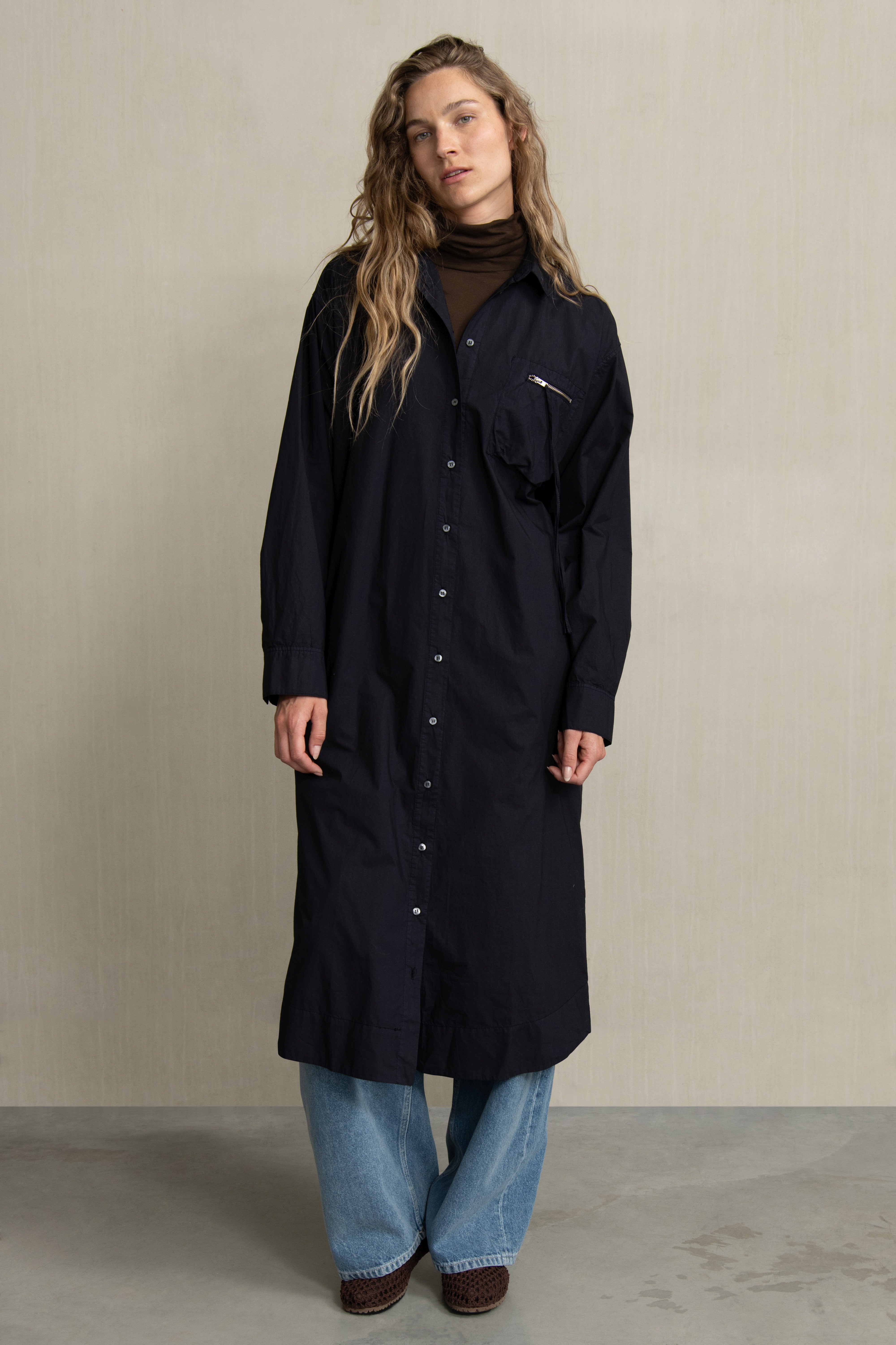 WILA DRESS NAVY - HUMANOID