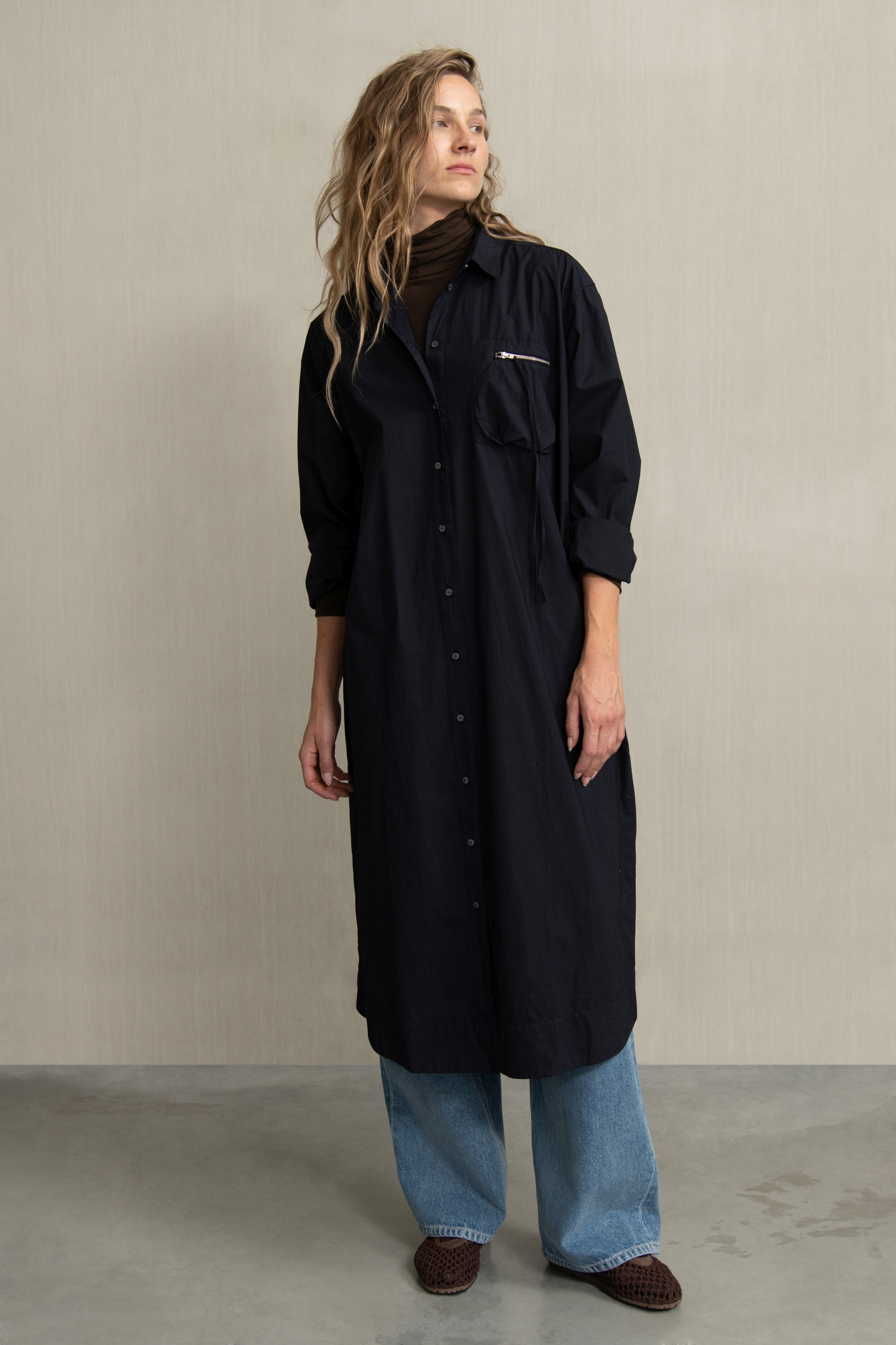 WILA DRESS NAVY - HUMANOID