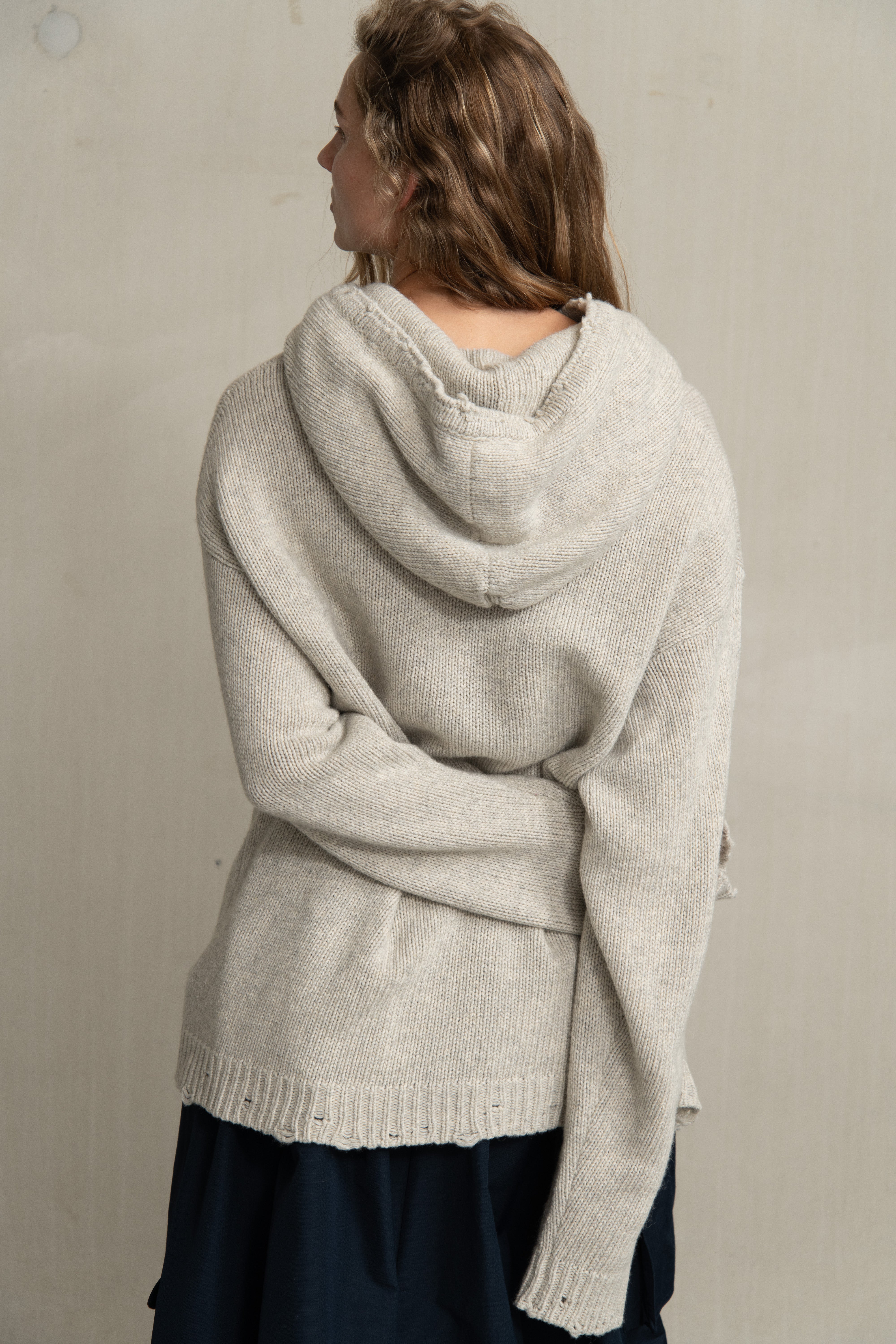 WILLY KNIT BEIGE MELANGE - HUMANOID