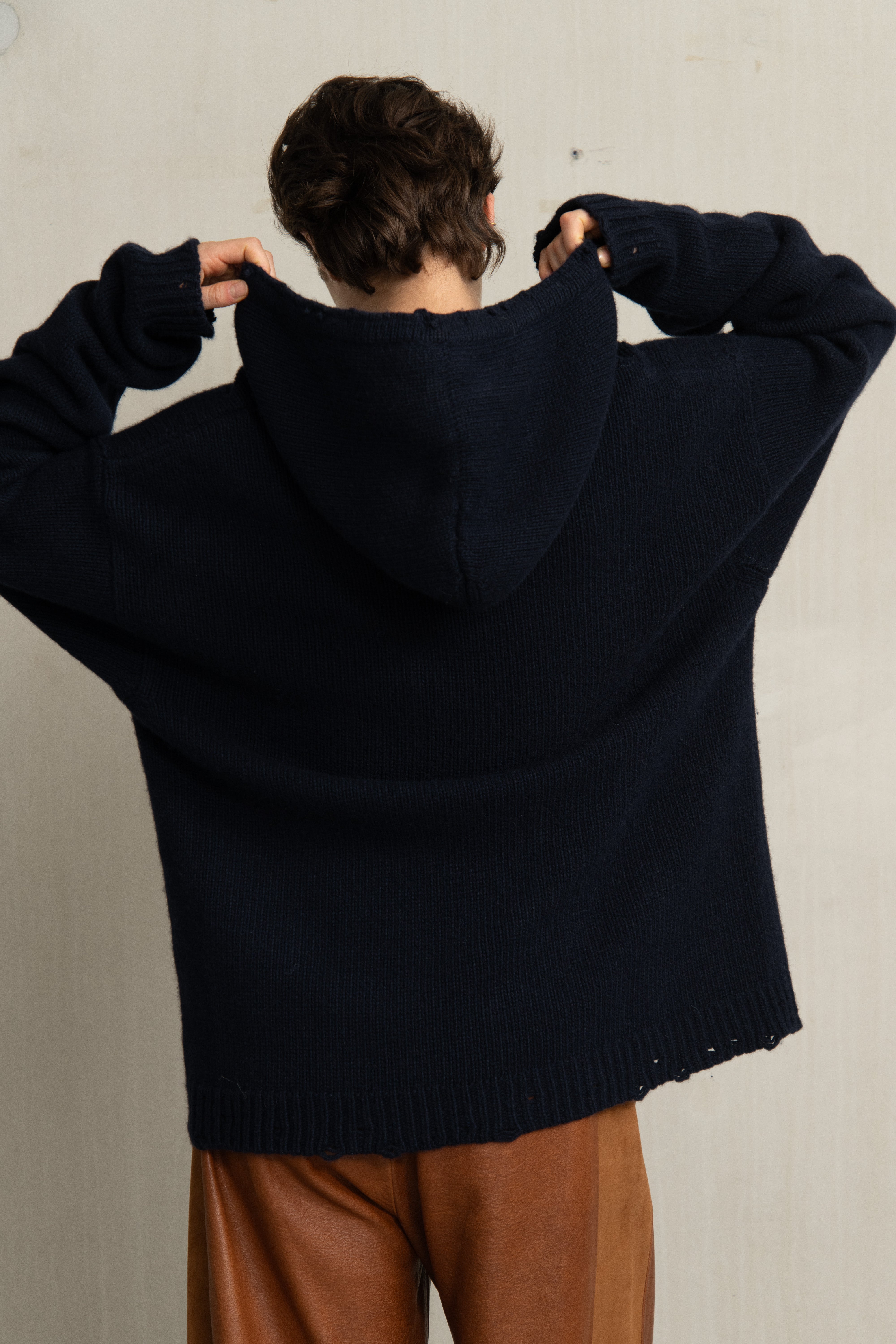 WILLY KNIT NAVY - HUMANOID