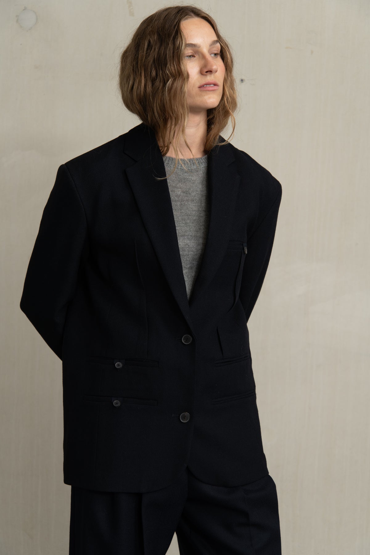 WIRA BLAZER NAVY