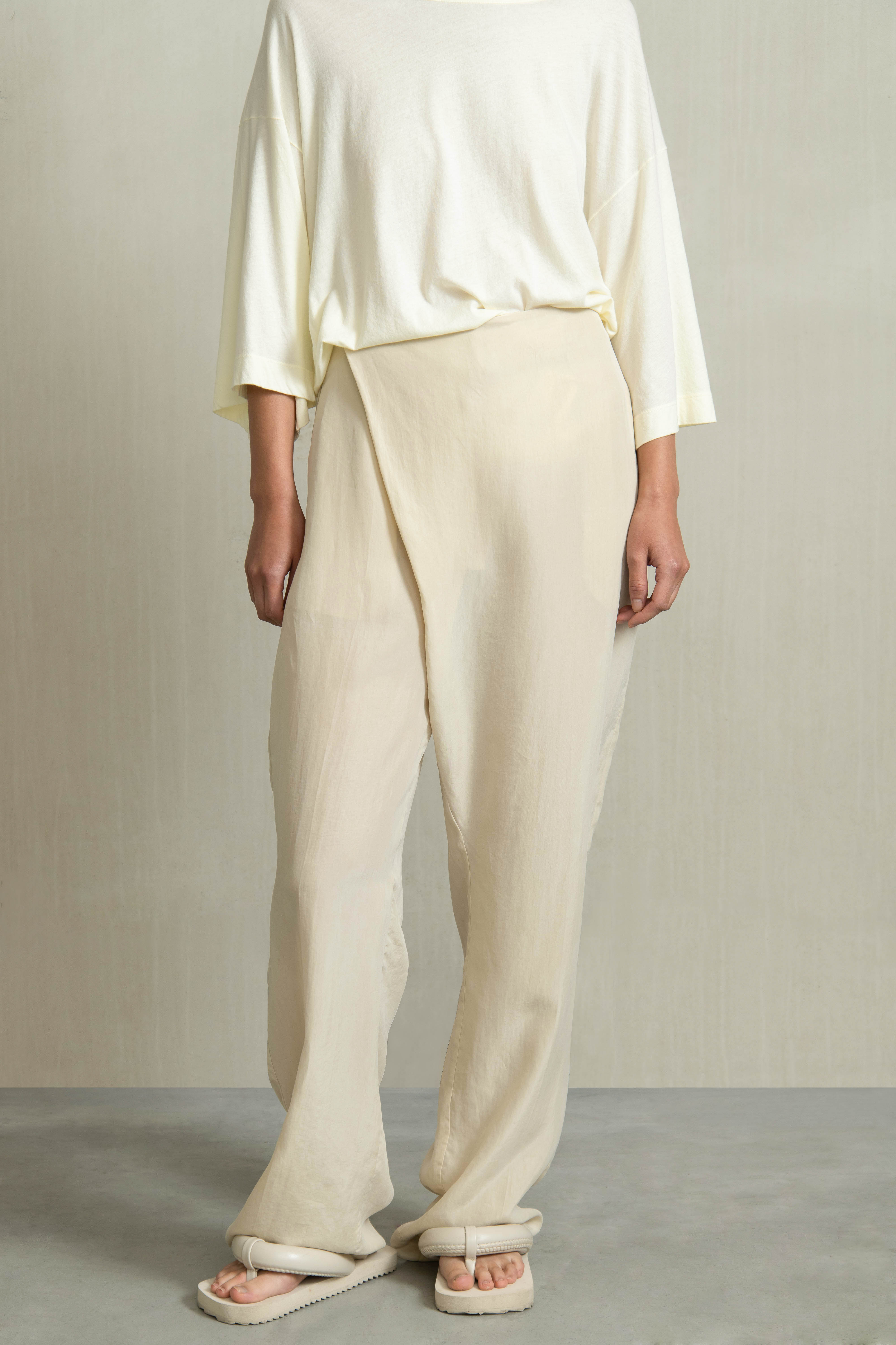 WOLA TROUSERS BEIGE - HUMANOID