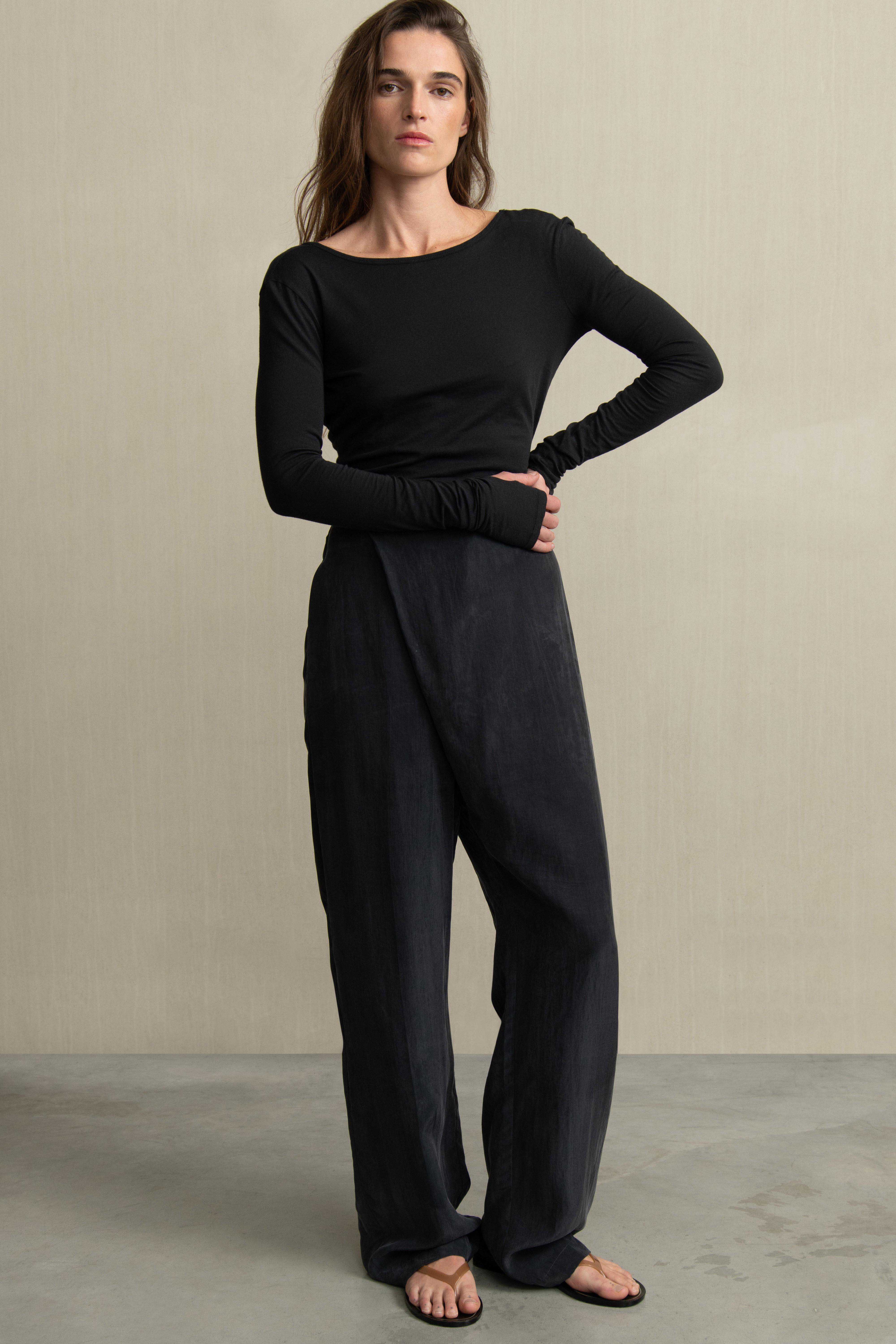 WOLA TROUSERS MIDNIGHT - HUMANOID