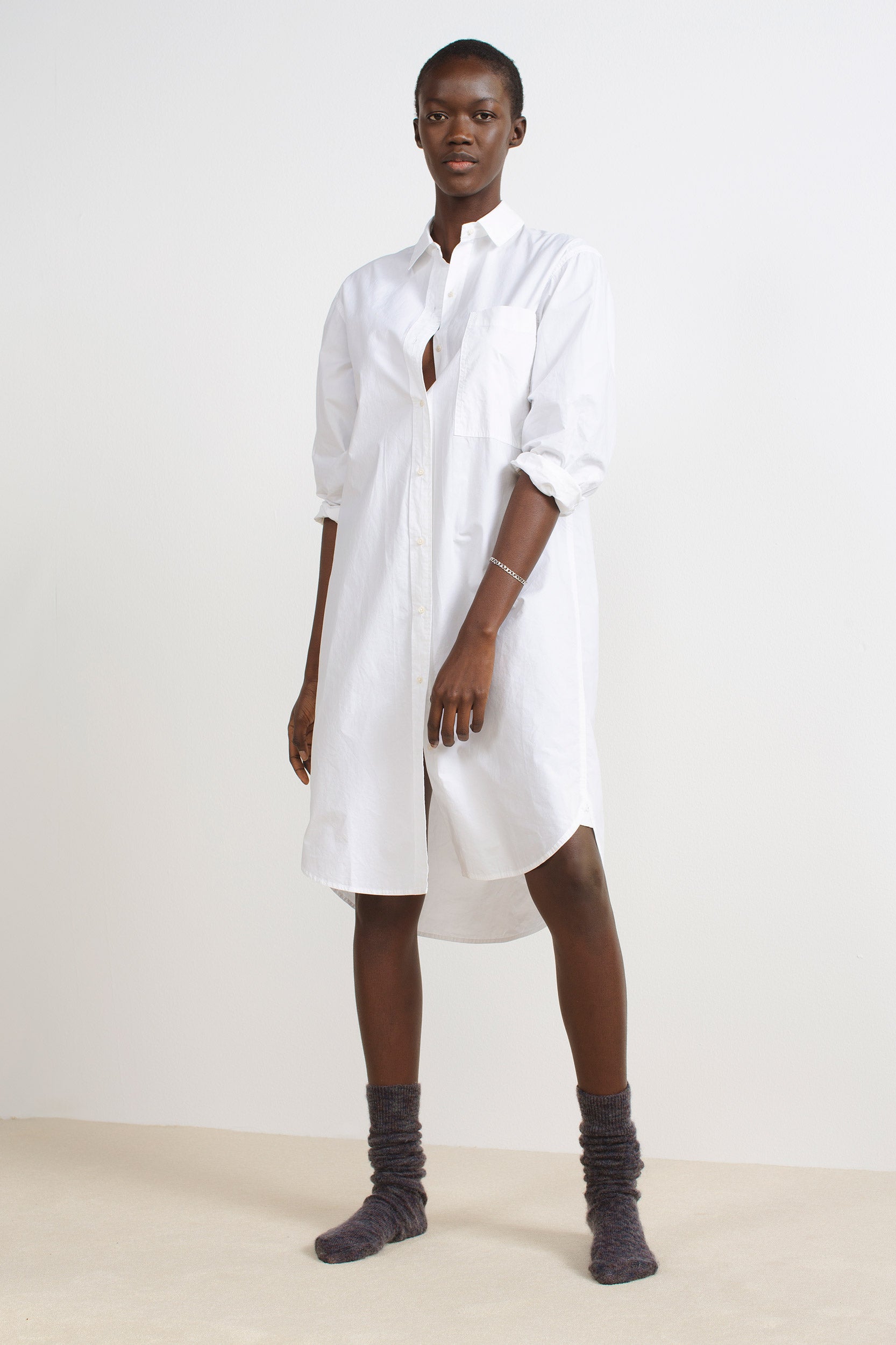 HARRIET DRESS WHITE - HUMANOID