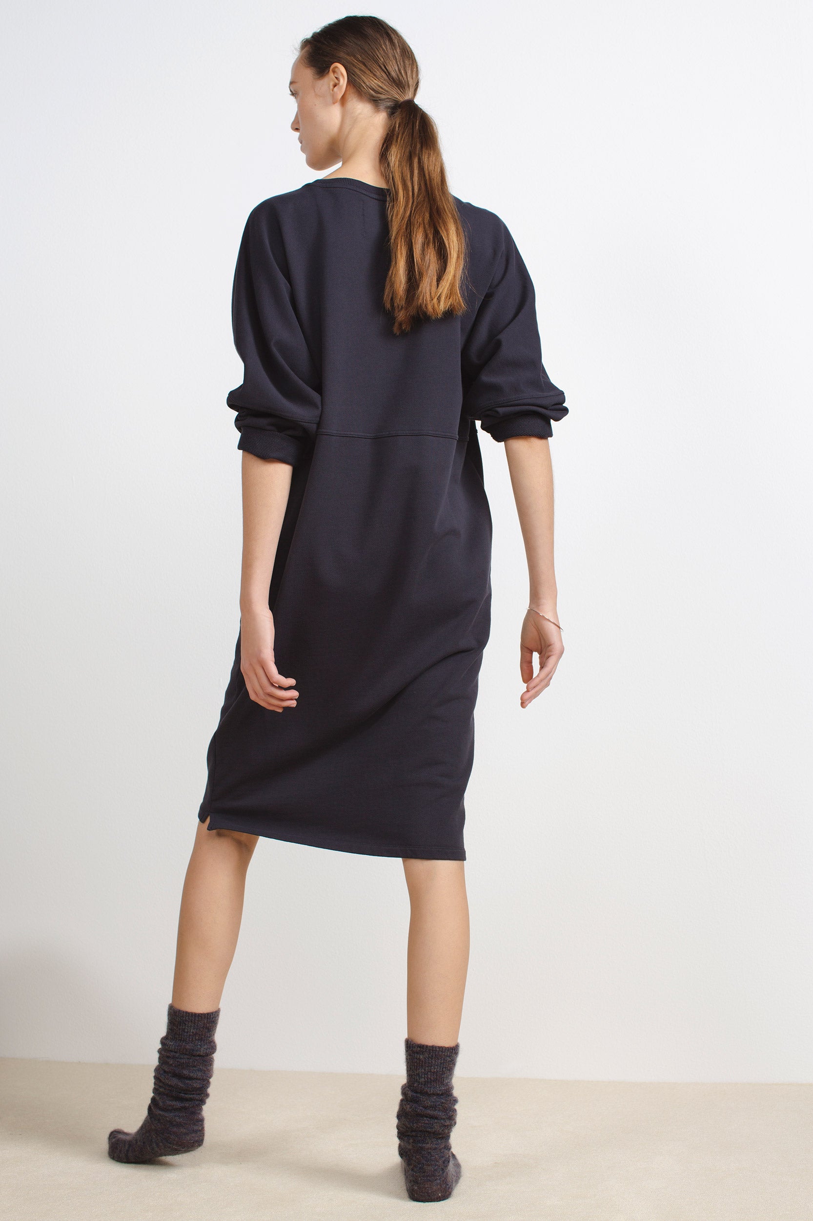 HESSE DRESS BLACKISH - HUMANOID