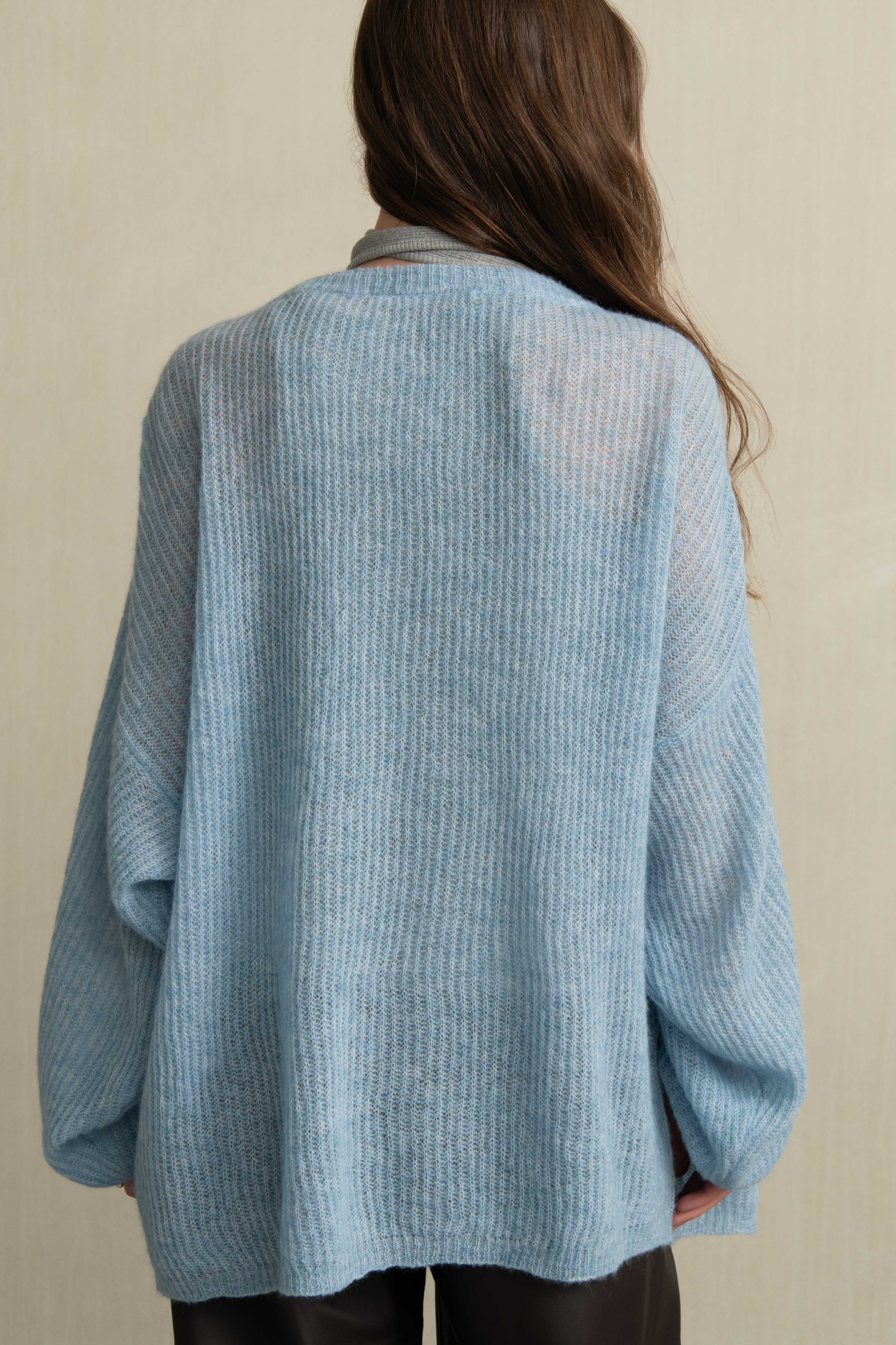 AMAEVE KNIT PETROL - HUMANOID