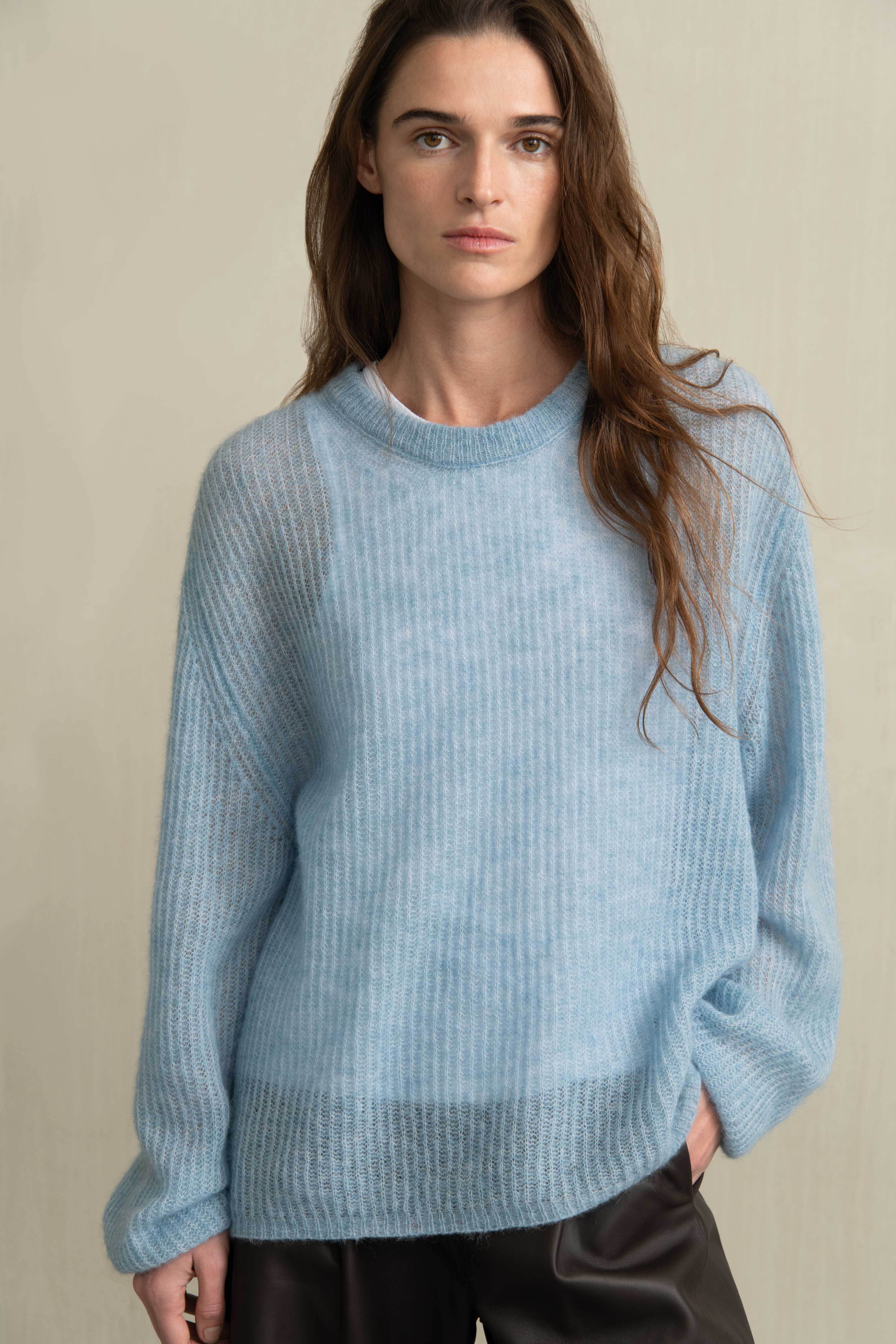 AMIRANDA Oversized Alpaca Jumper | HUMANOID