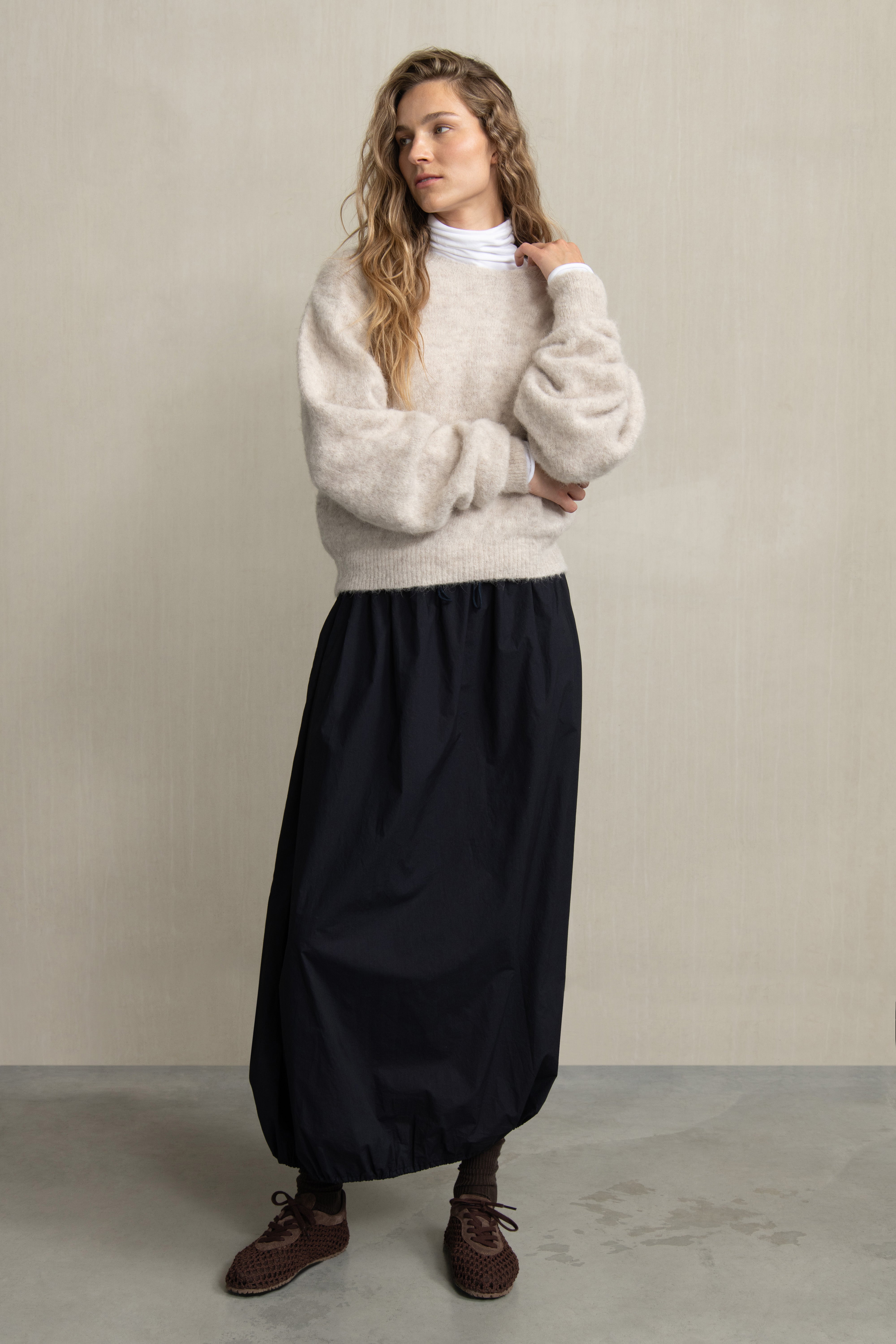 WENZ SKIRT NAVY - HUMANOID