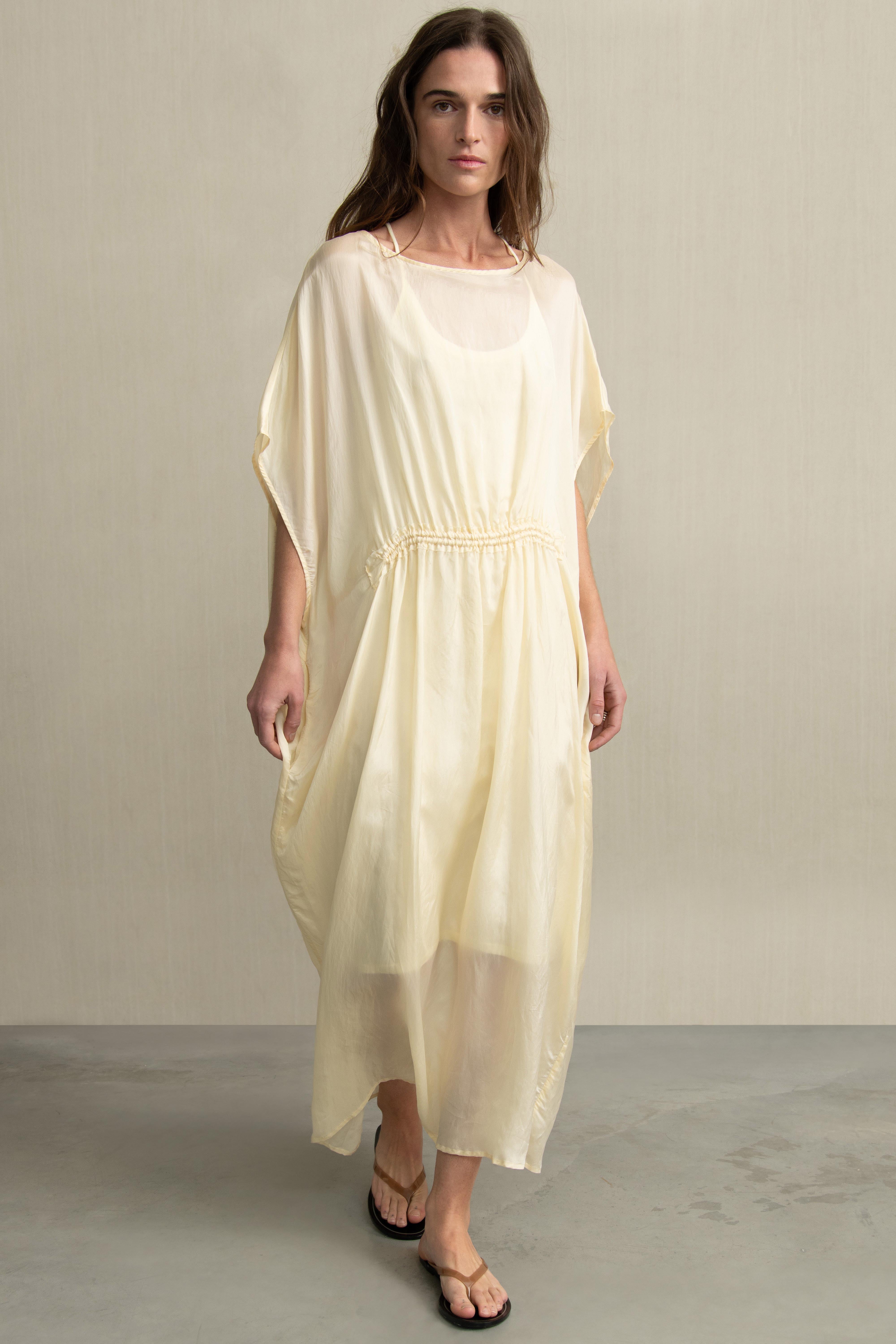 BANKS DRESS LIGHT YELLOW - HUMANOID