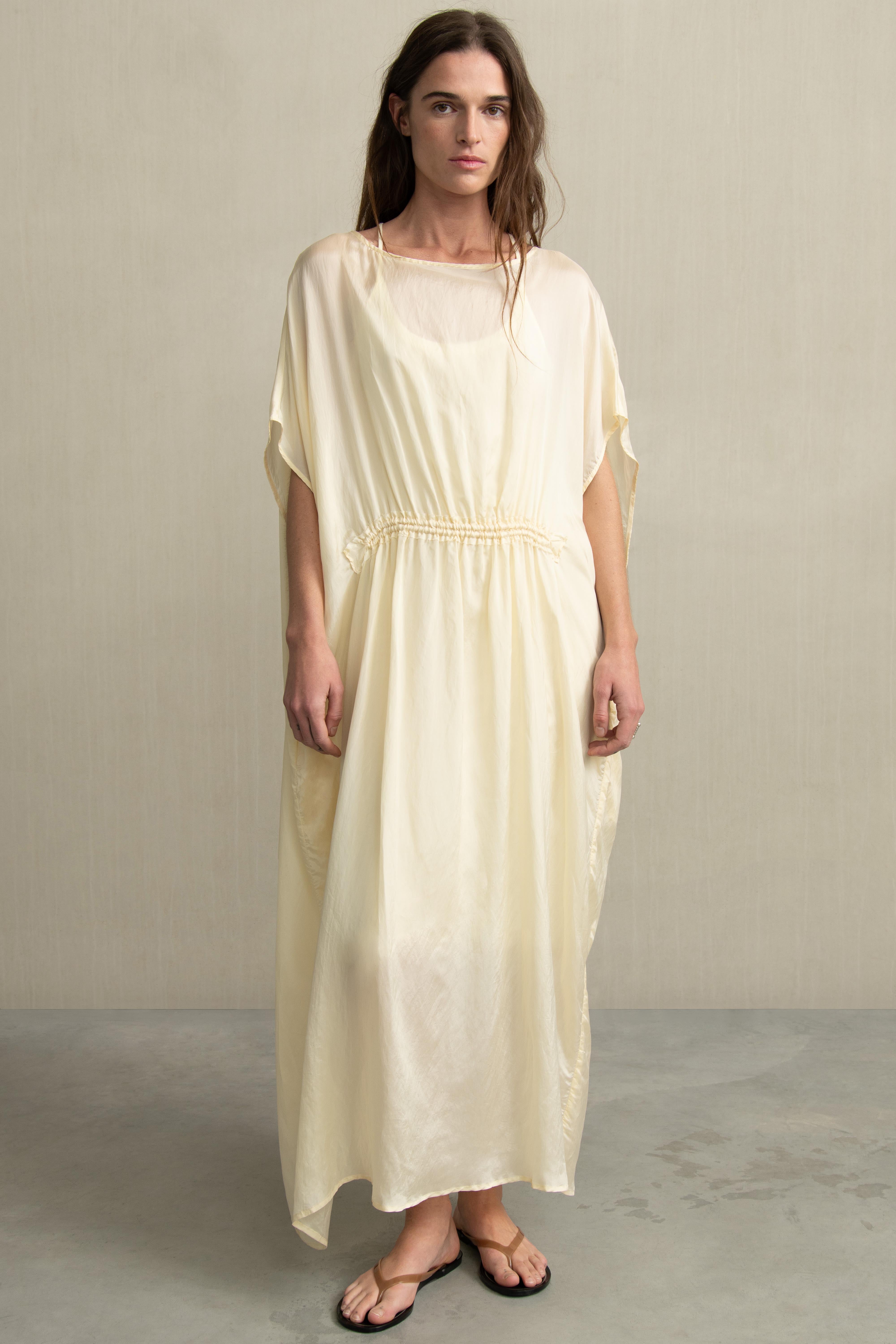 BANKS DRESS LIGHT YELLOW - HUMANOID