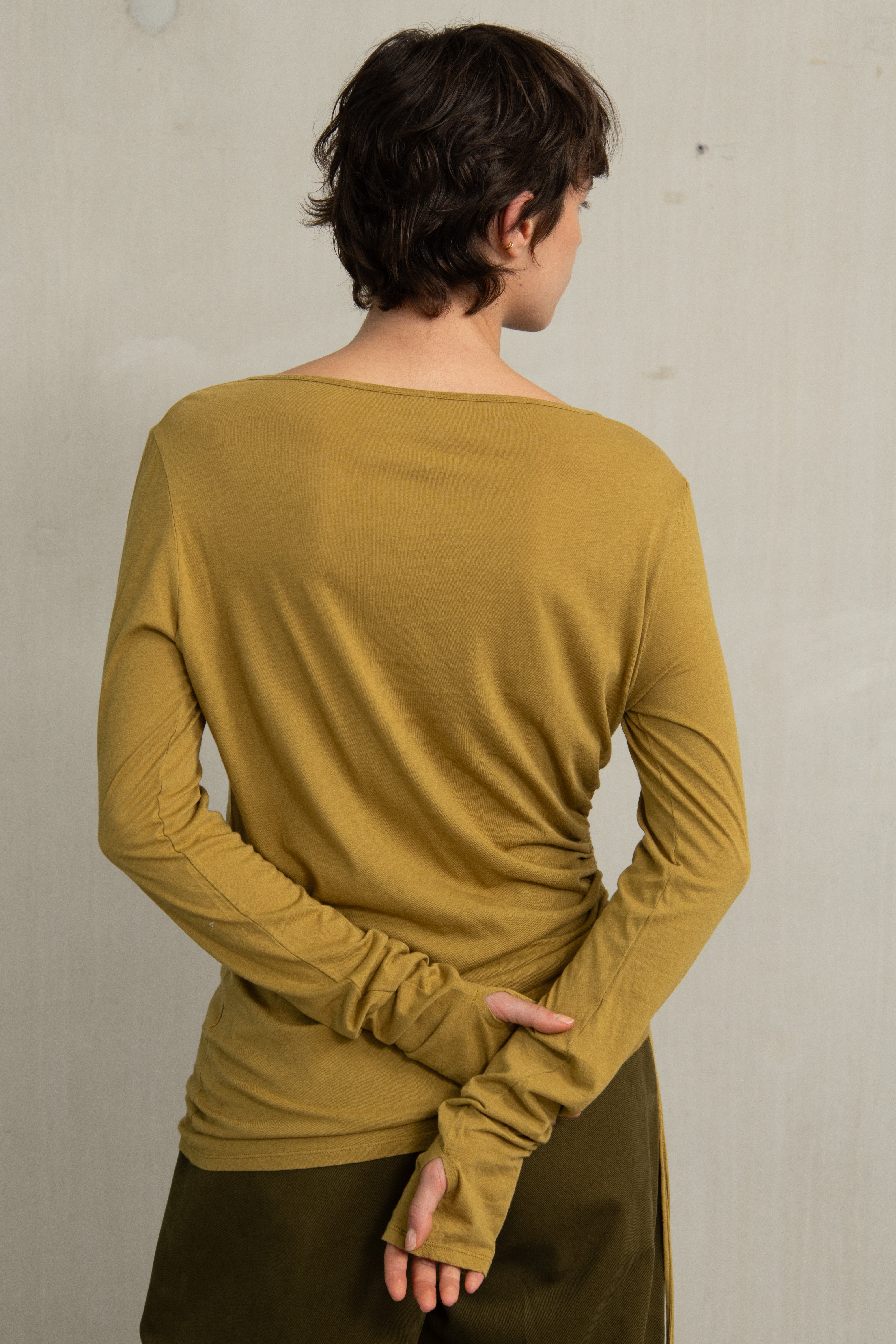 BELA TEE MUSTARD