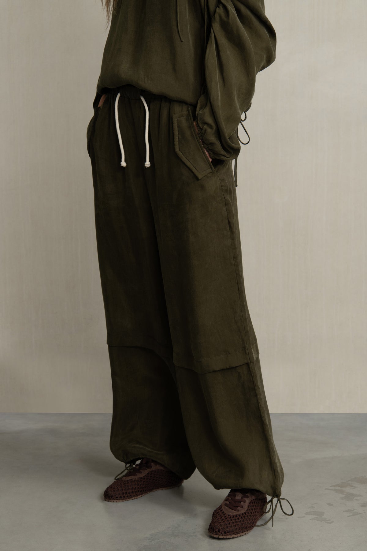 BIEKE TROUSERS MOSS
