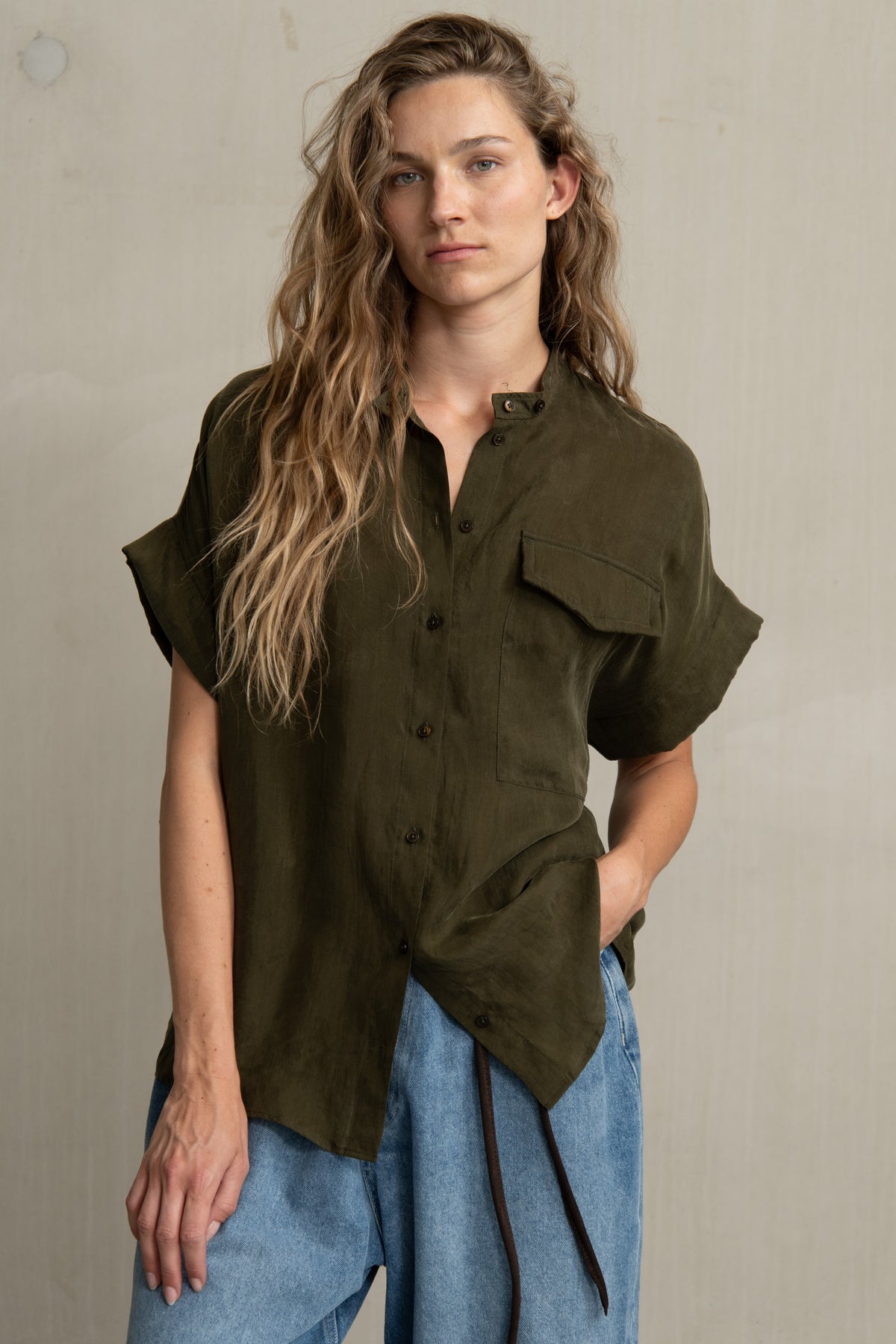BLUMA BLUSE MOSS