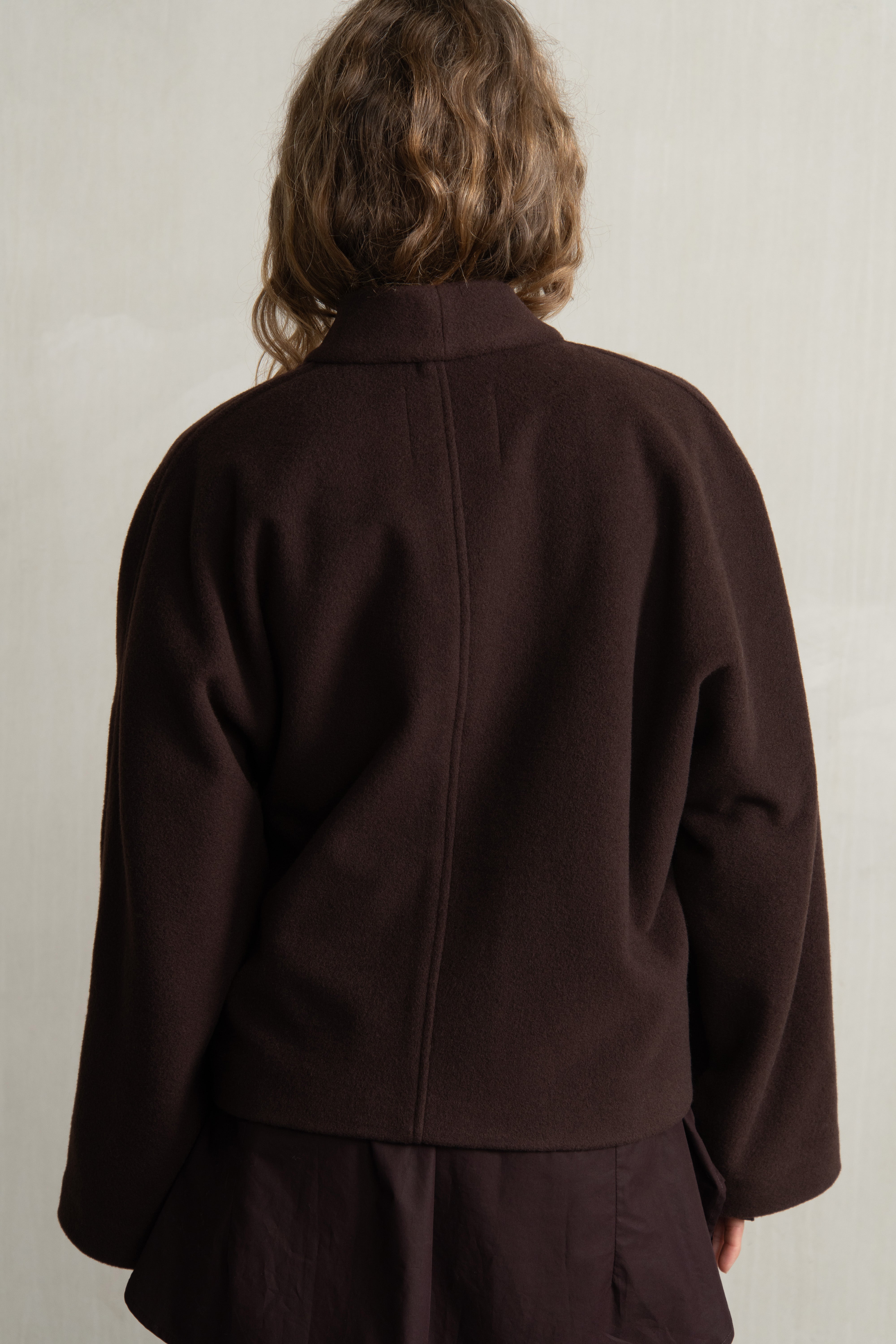 BLYSS JACKET BURGUNDY - HUMANOID