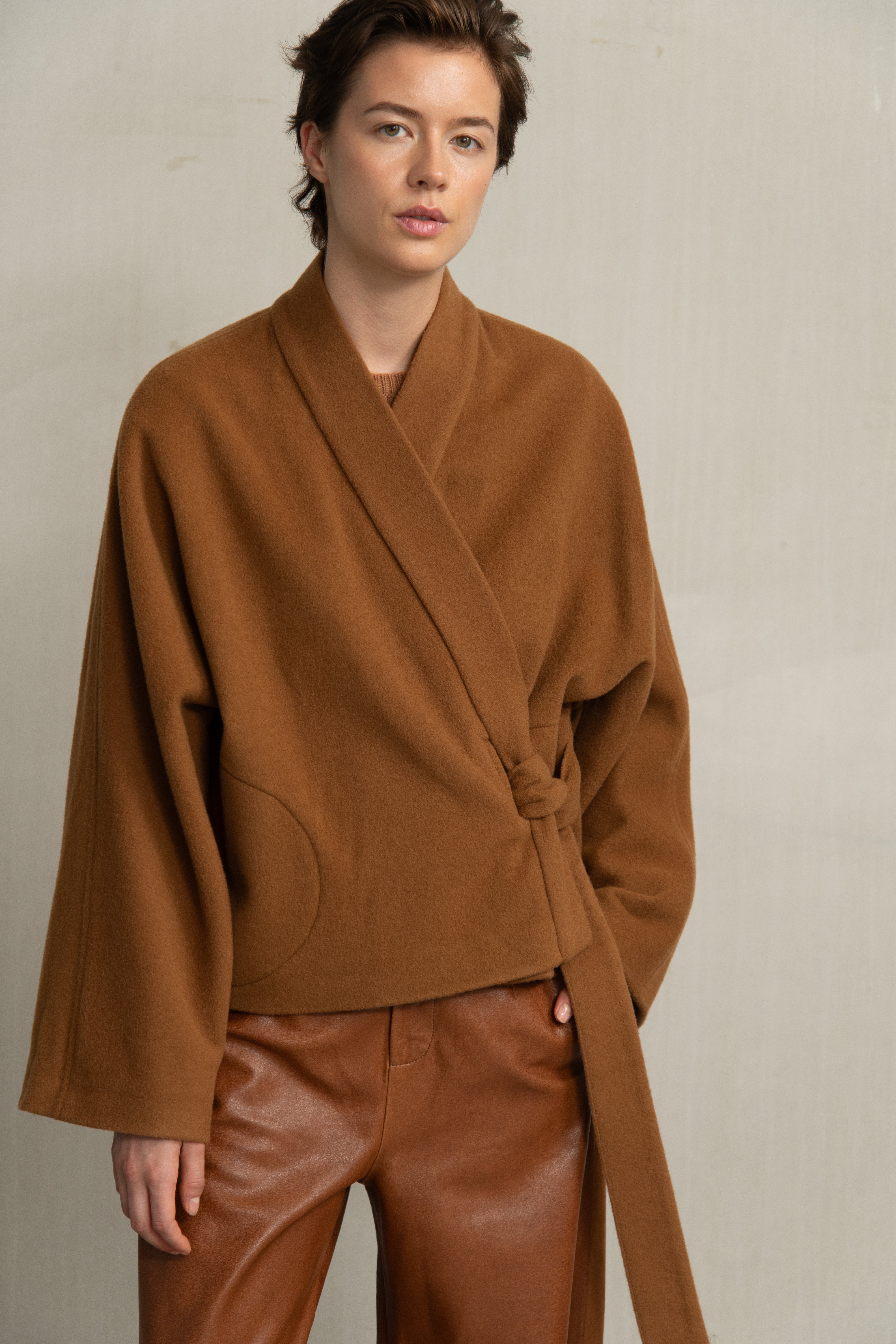BLYSS JACKET TOBACCO - HUMANOID