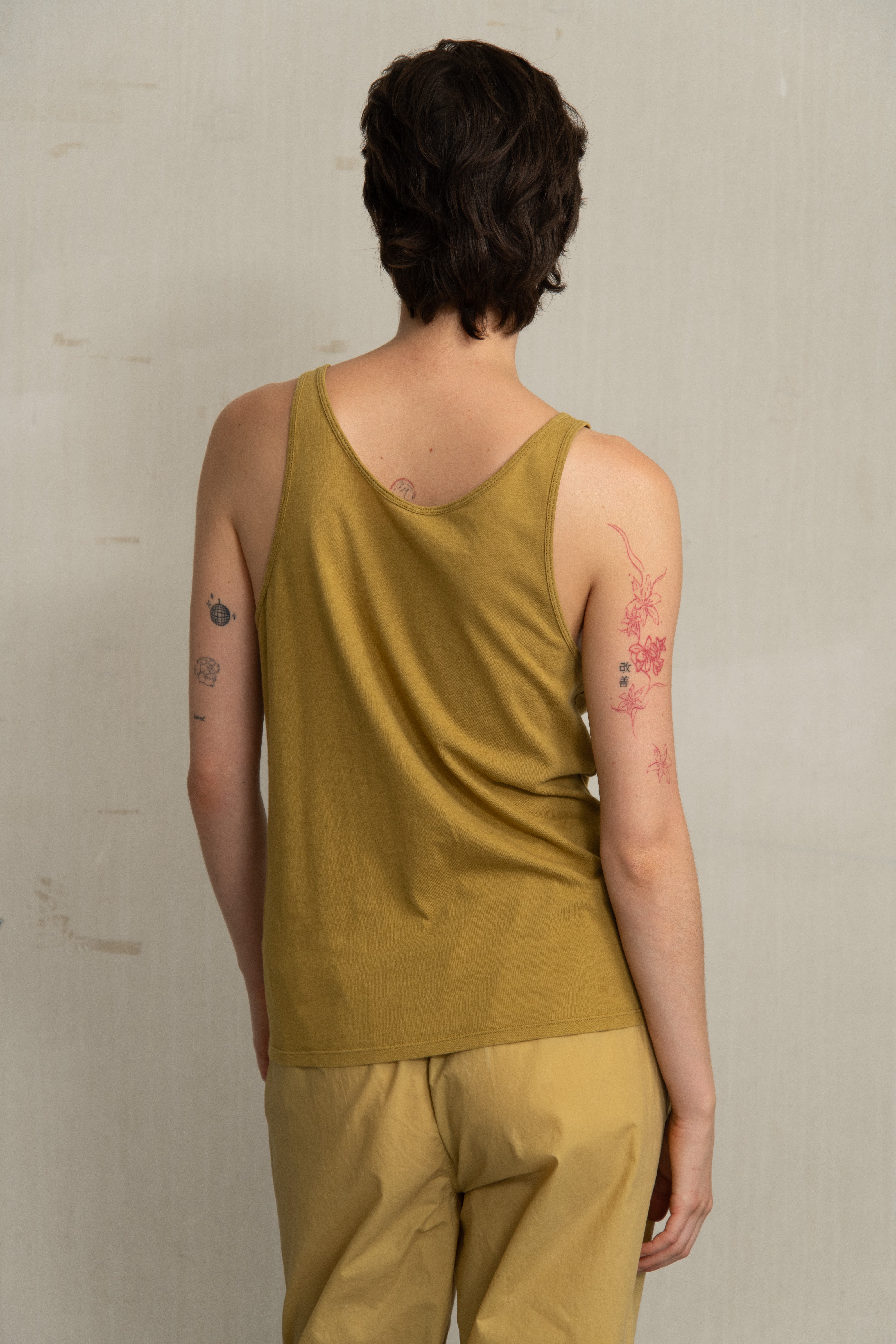 BRENA TEE MUSTARD