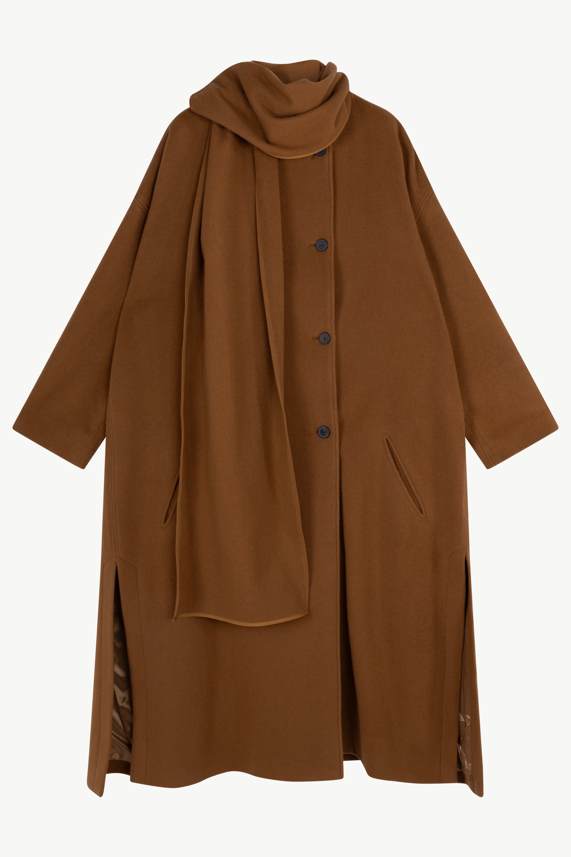 BRISA COAT TOBACCO - HUMANOID