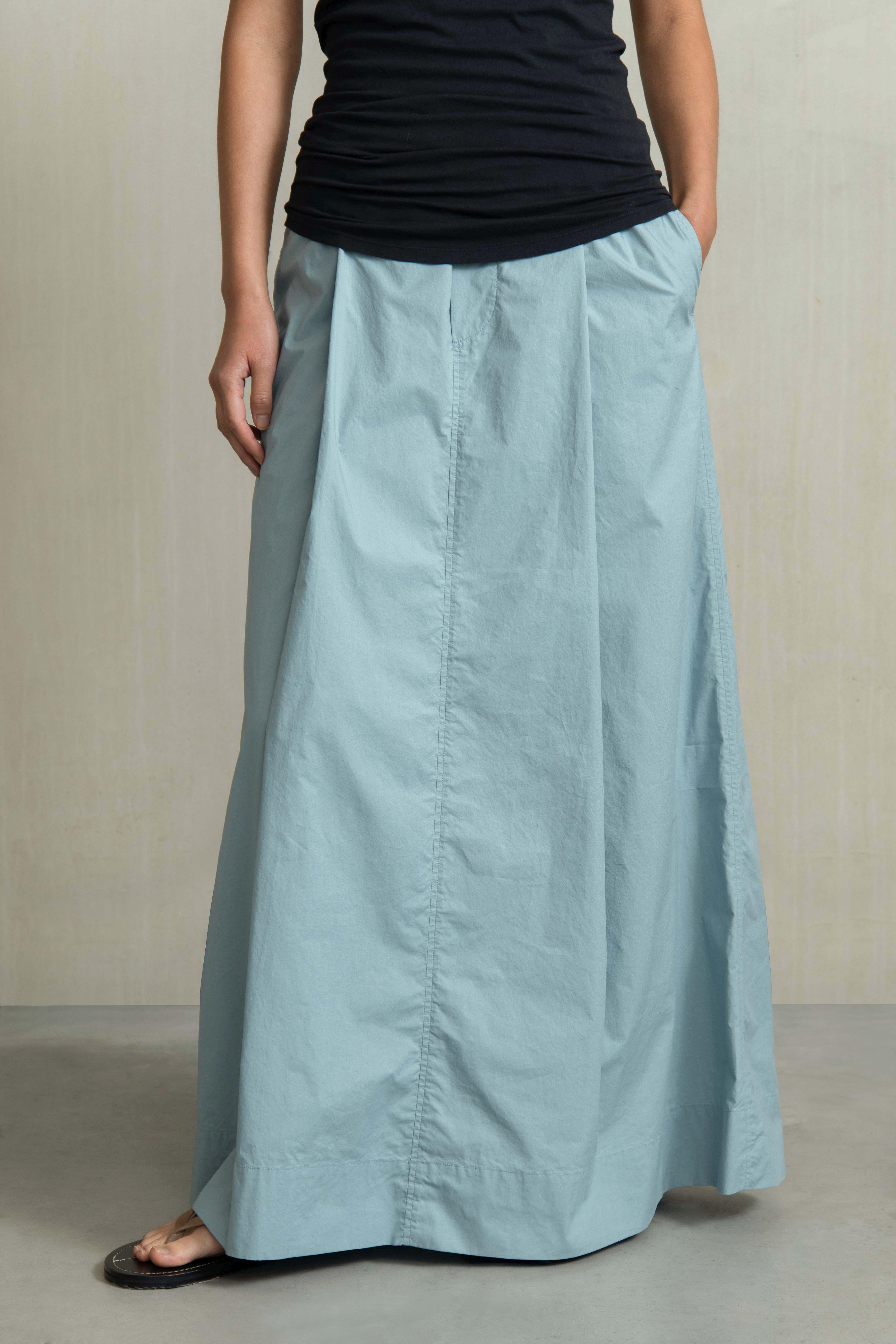 CAMILA SKIRT PETROL - HUMANOID