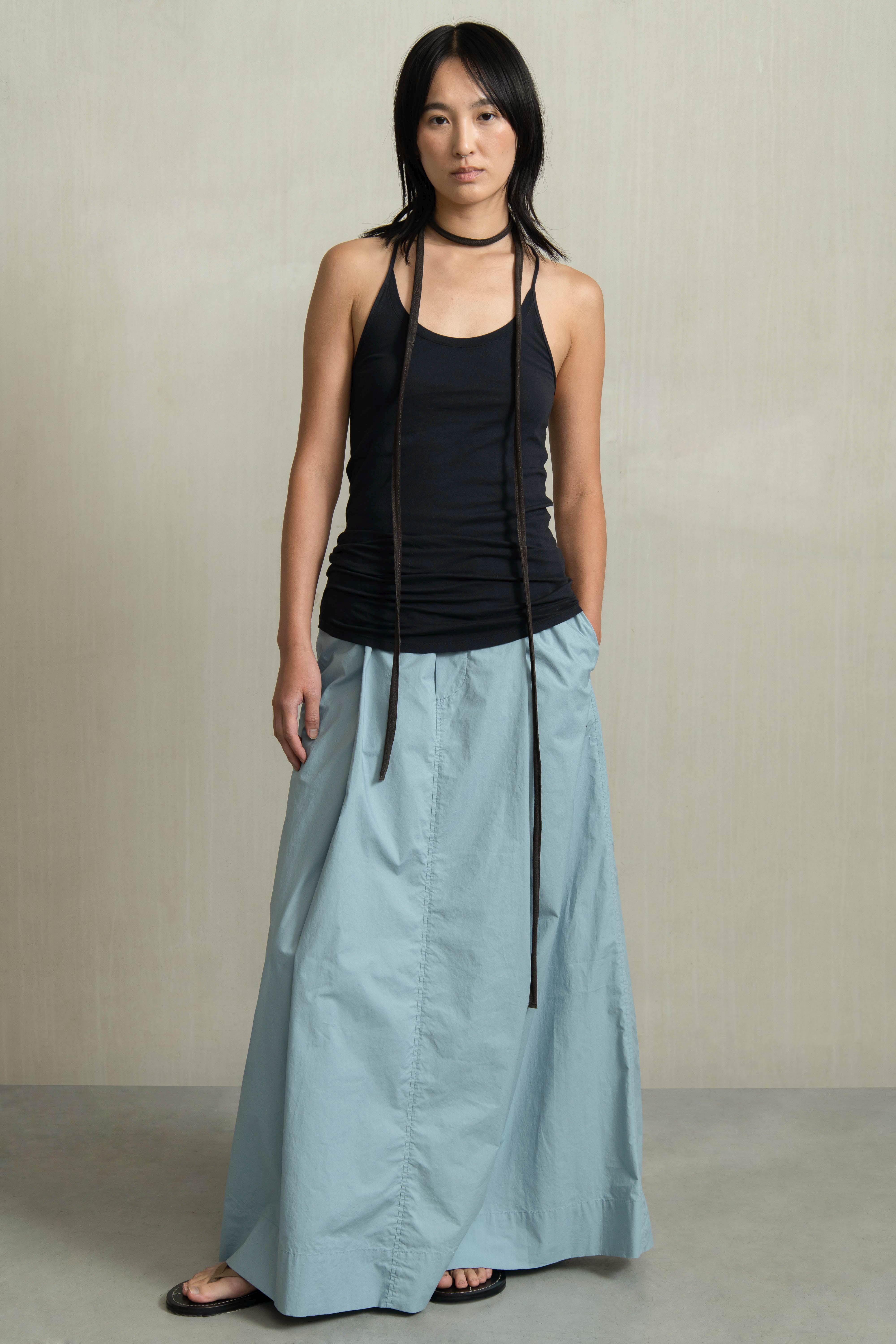 CAMILA SKIRT PETROL - HUMANOID