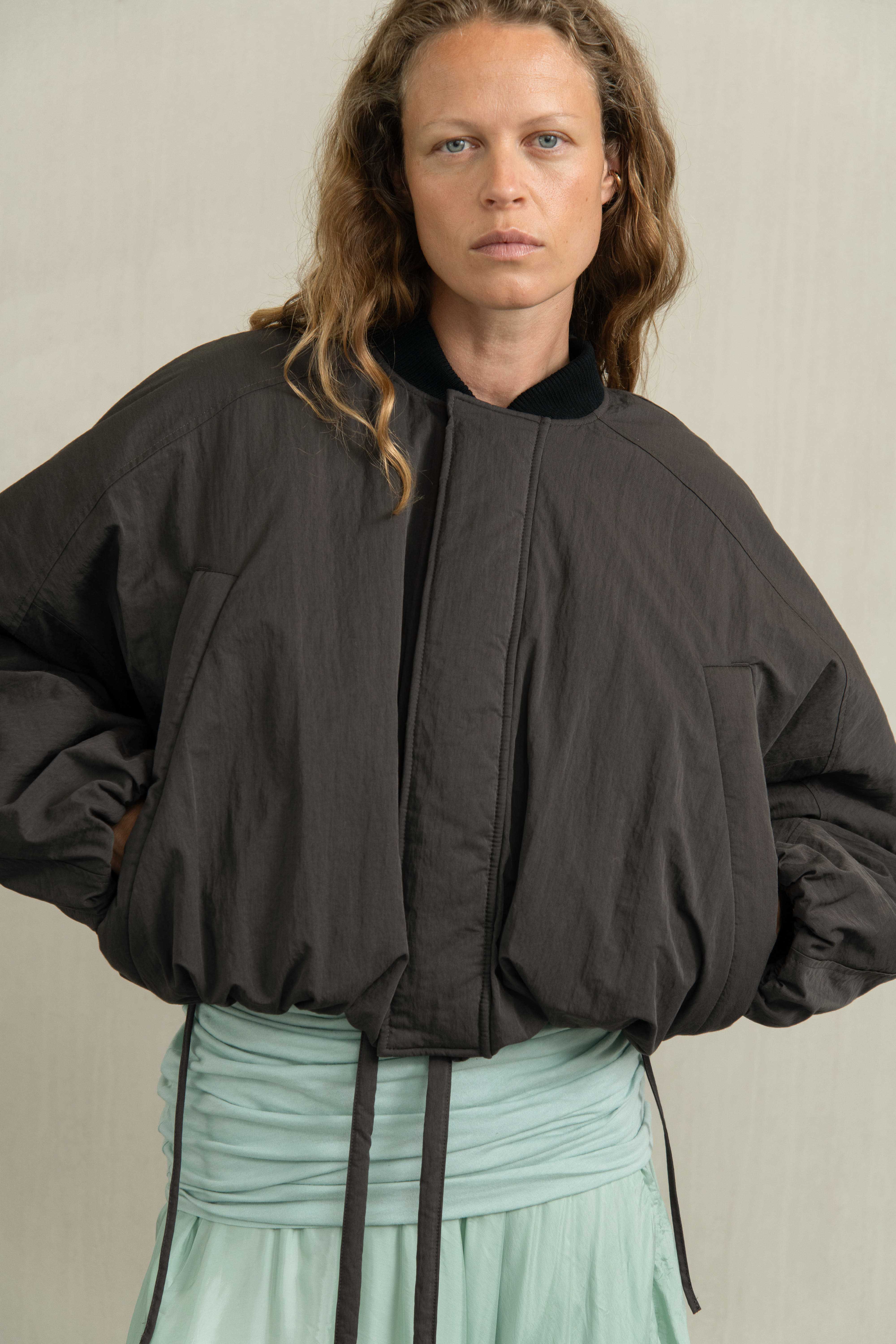 CEREA JACKET DARK BROWN