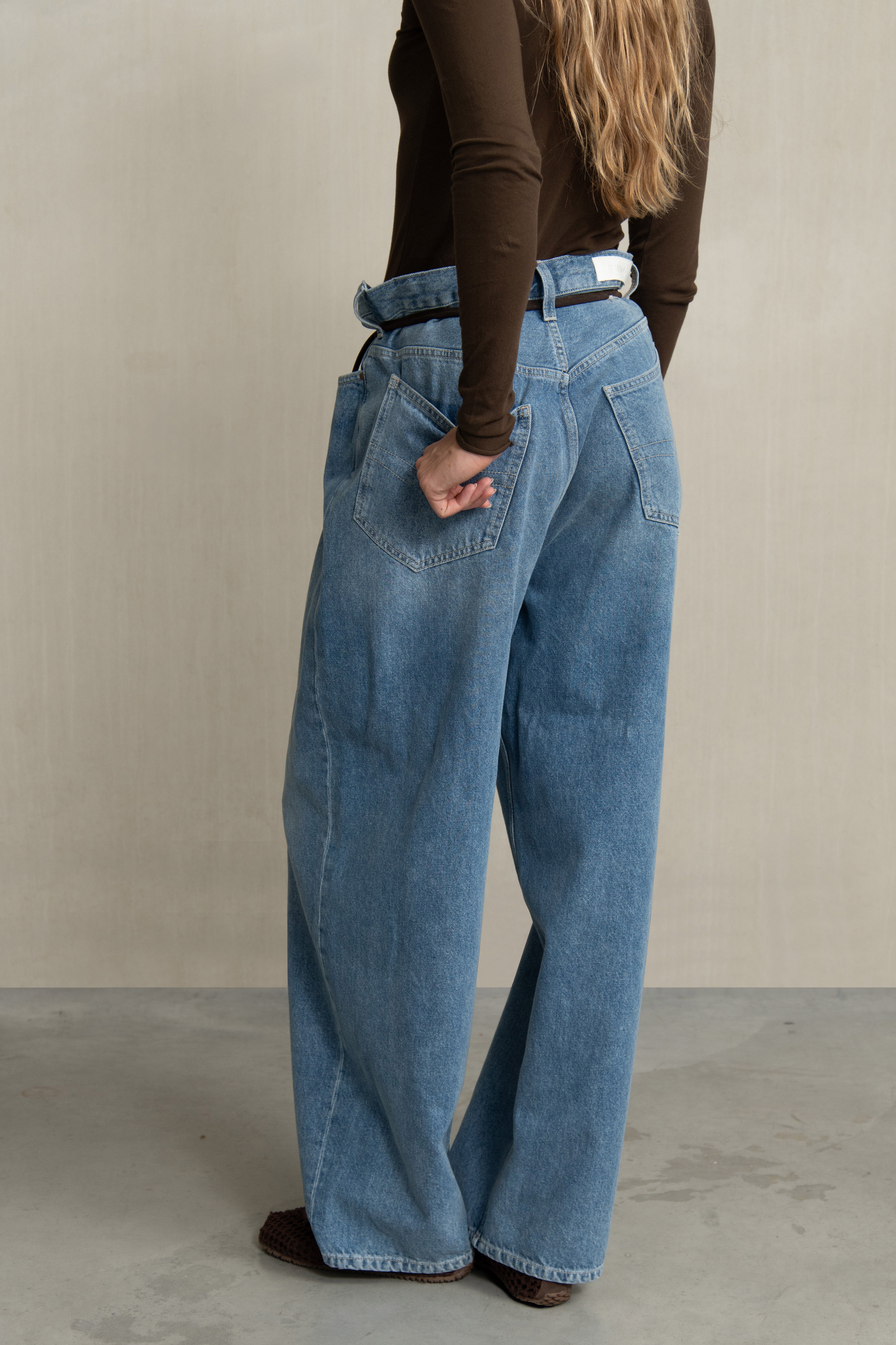 DAAN HOSE STONEWASHED DENIM