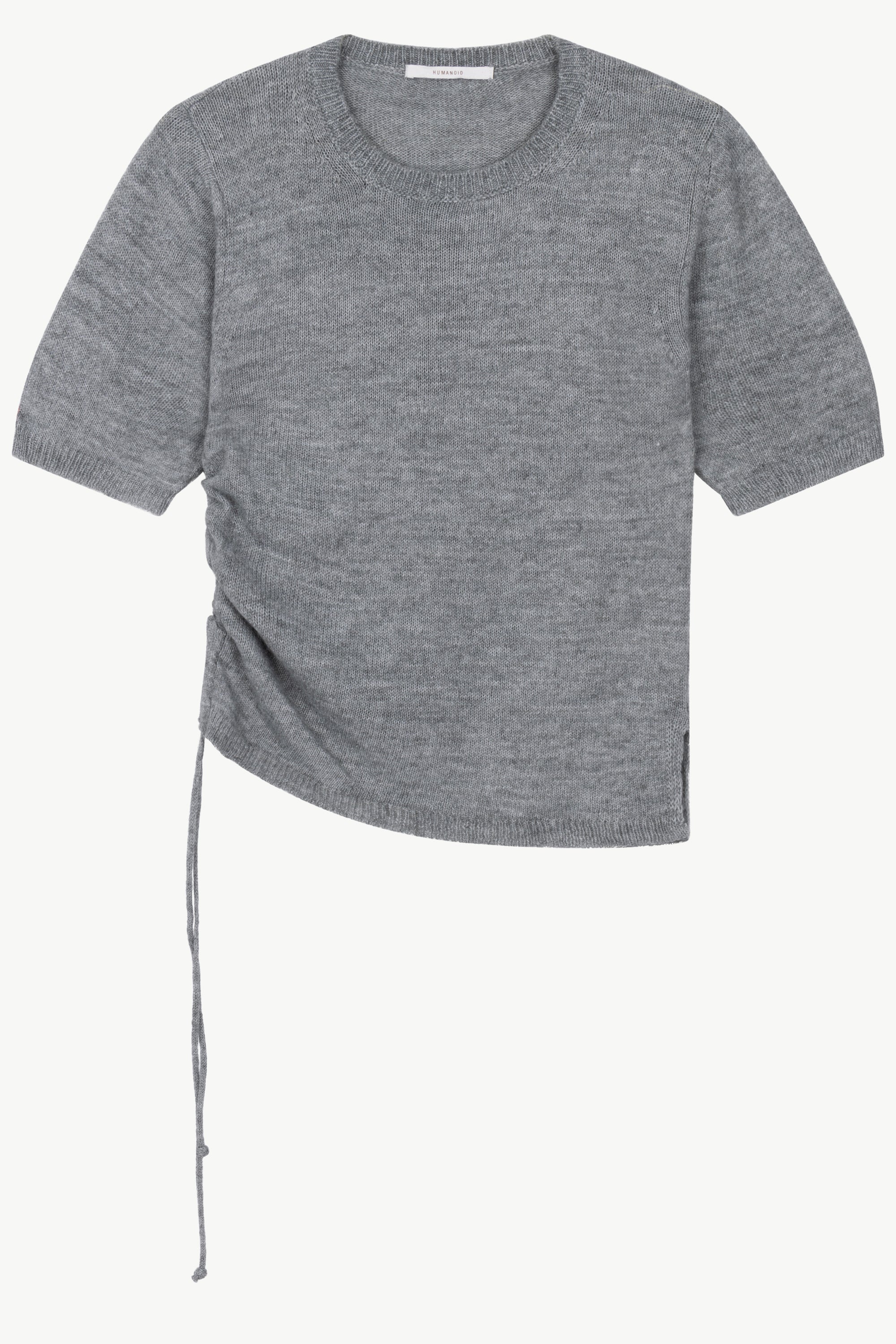 DAPNE KNIT GREY MELANGE - HUMANOID