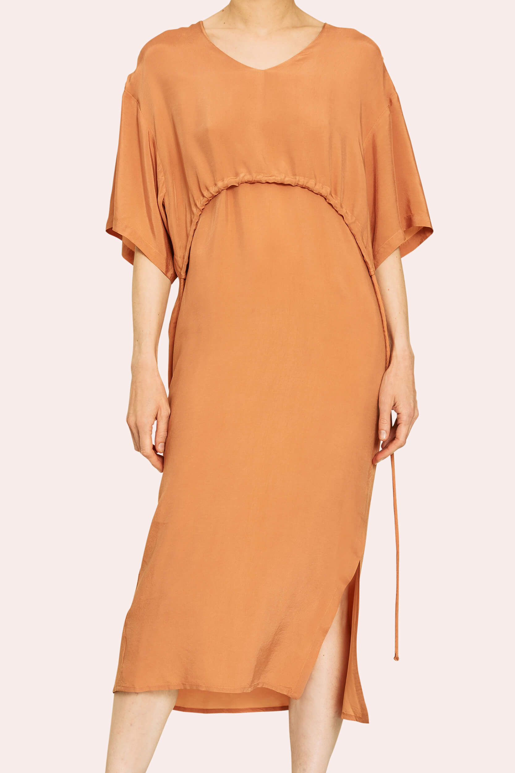 DASHE DRESS RUST
