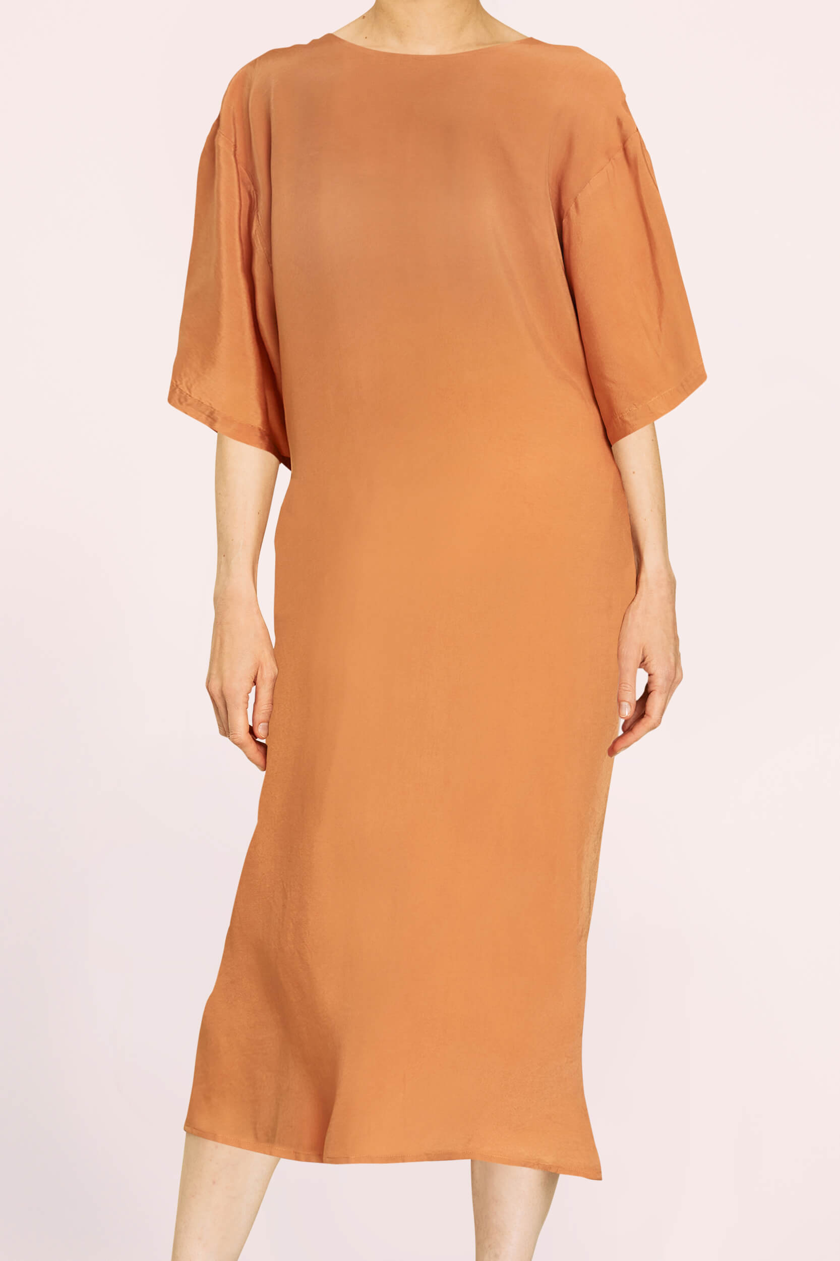 DASHE DRESS RUST