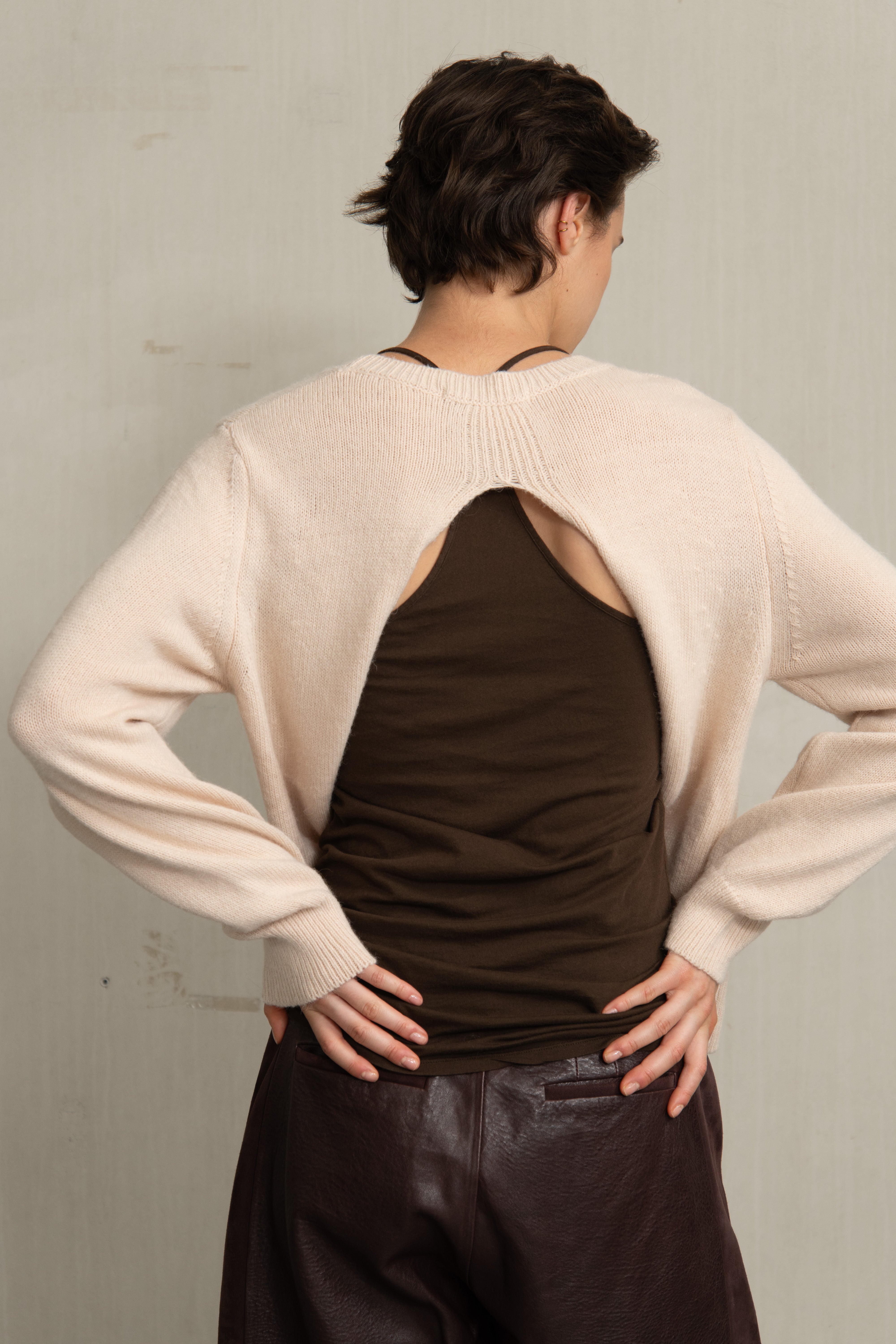 DIDO KNIT BLUSH - HUMANOID