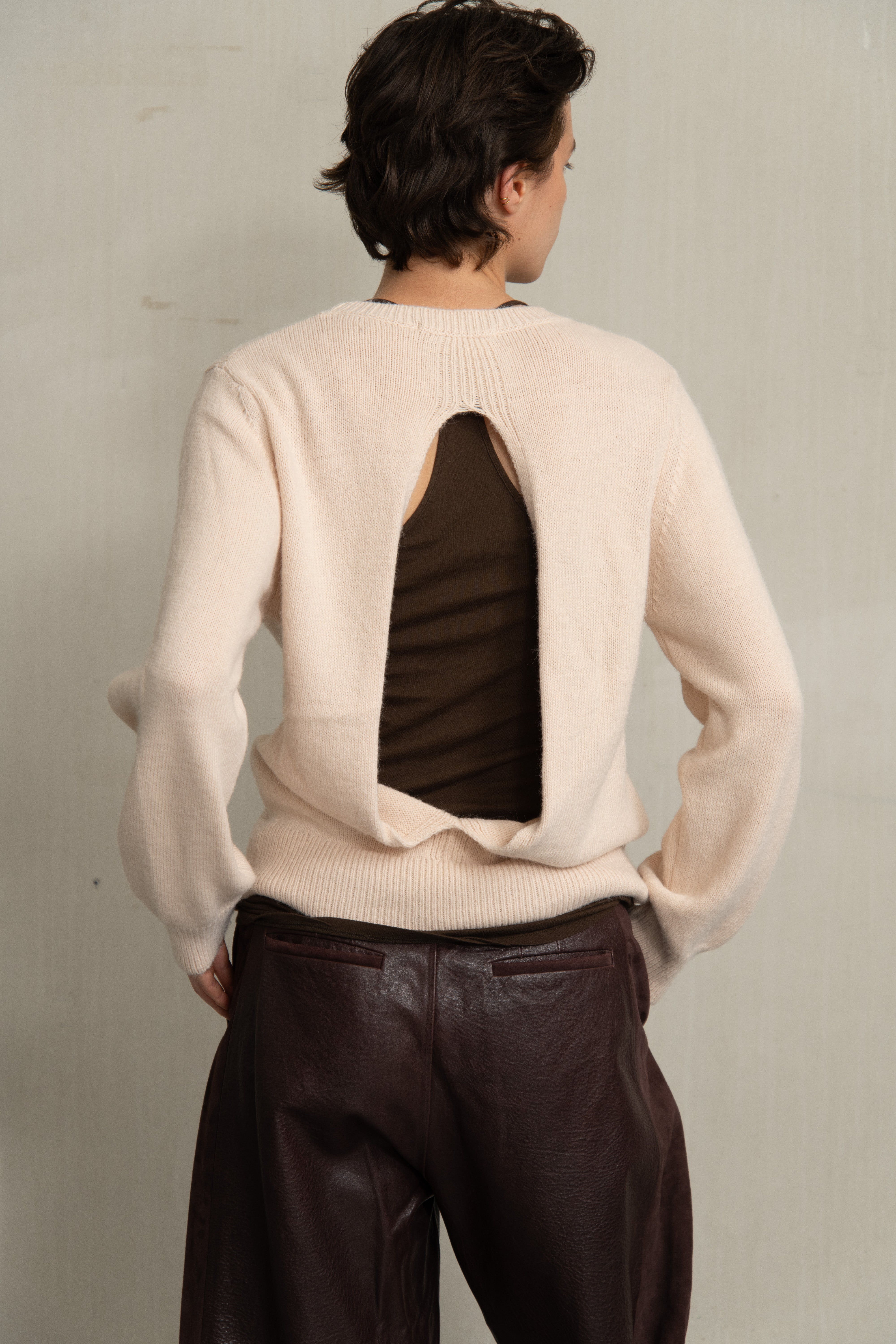 DIDO KNIT BLUSH - HUMANOID