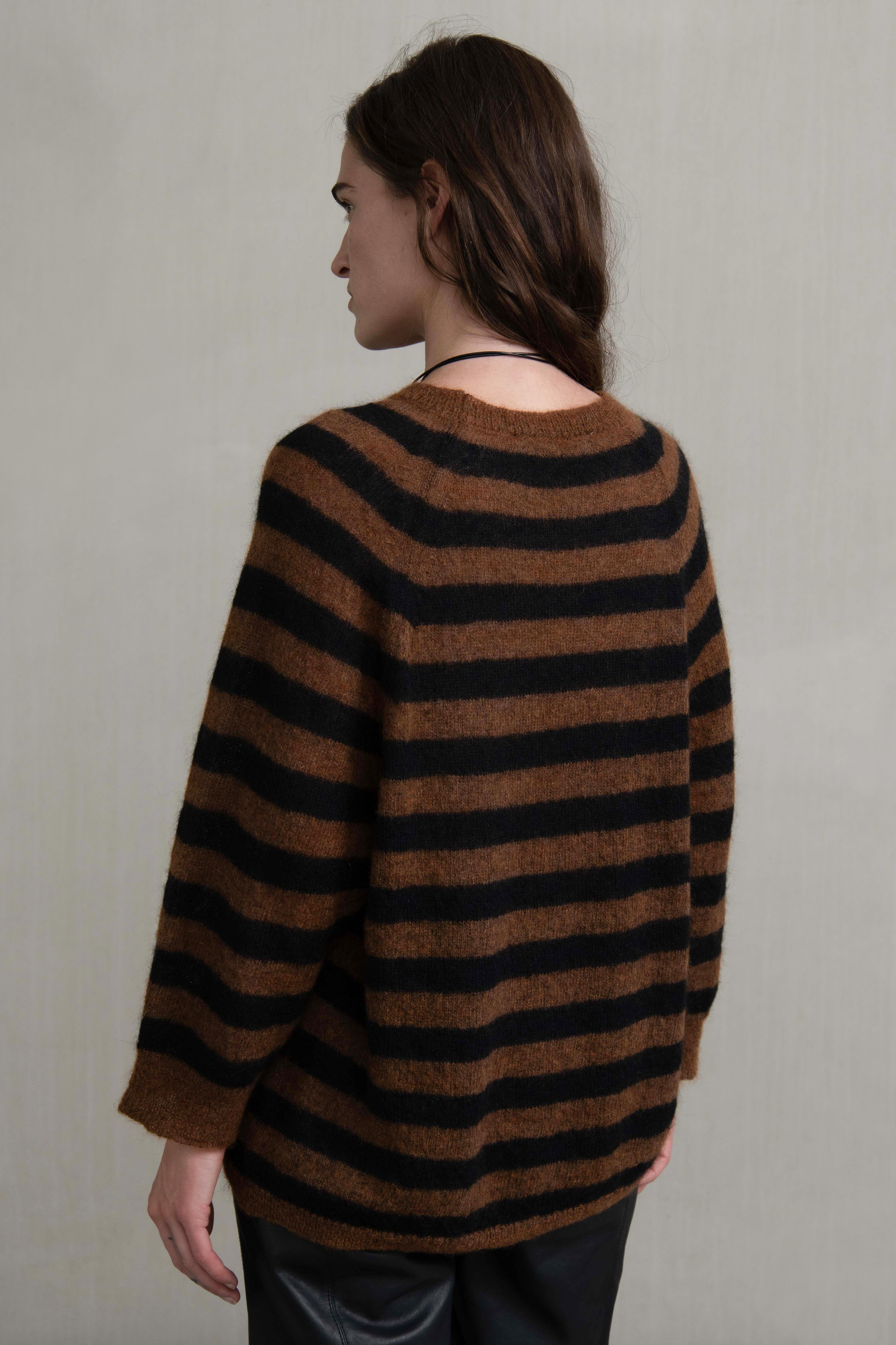 FANS KNIT QUARTZ STRIPE