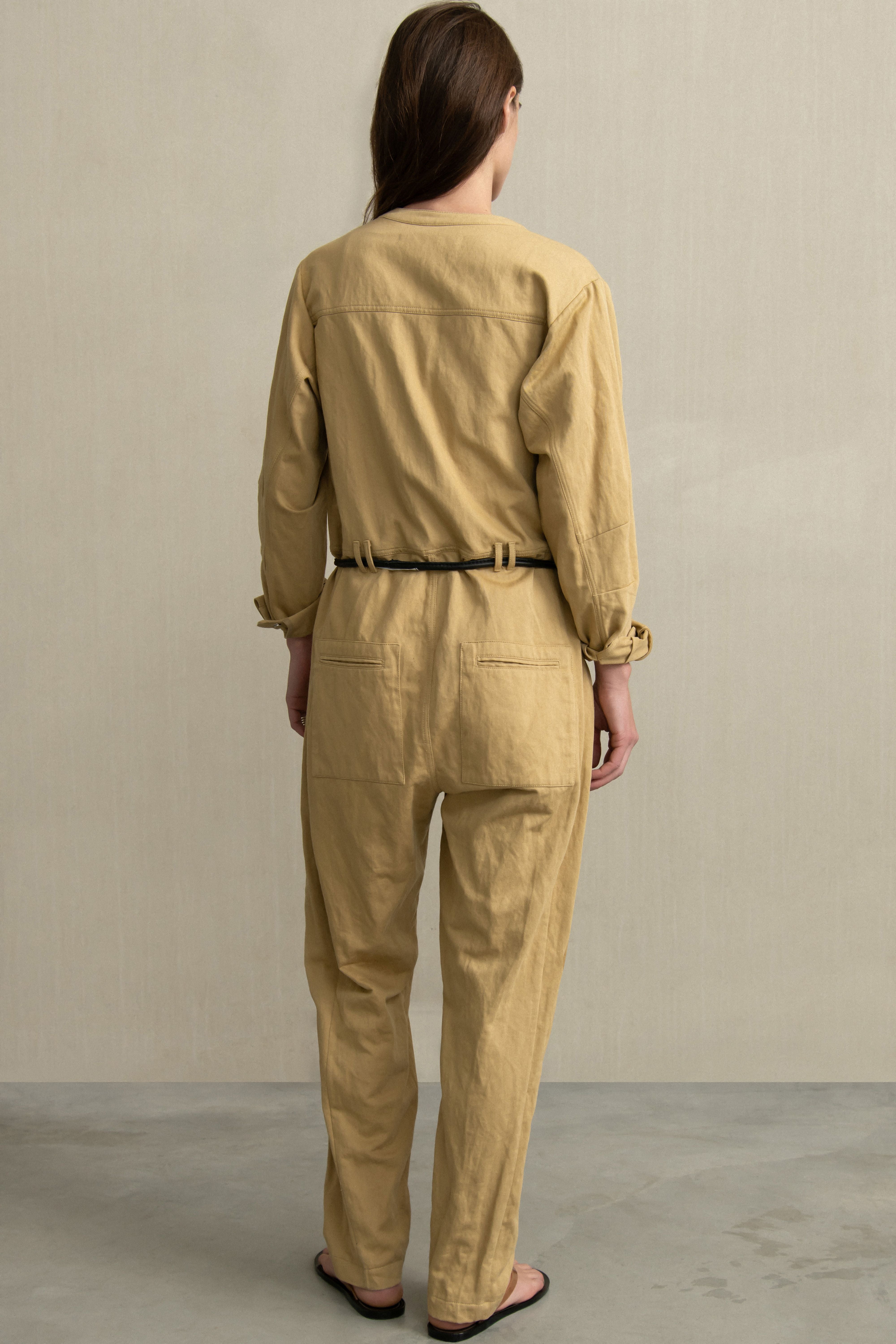 HAILY JUMPSUIT CAMEL - HUMANOID