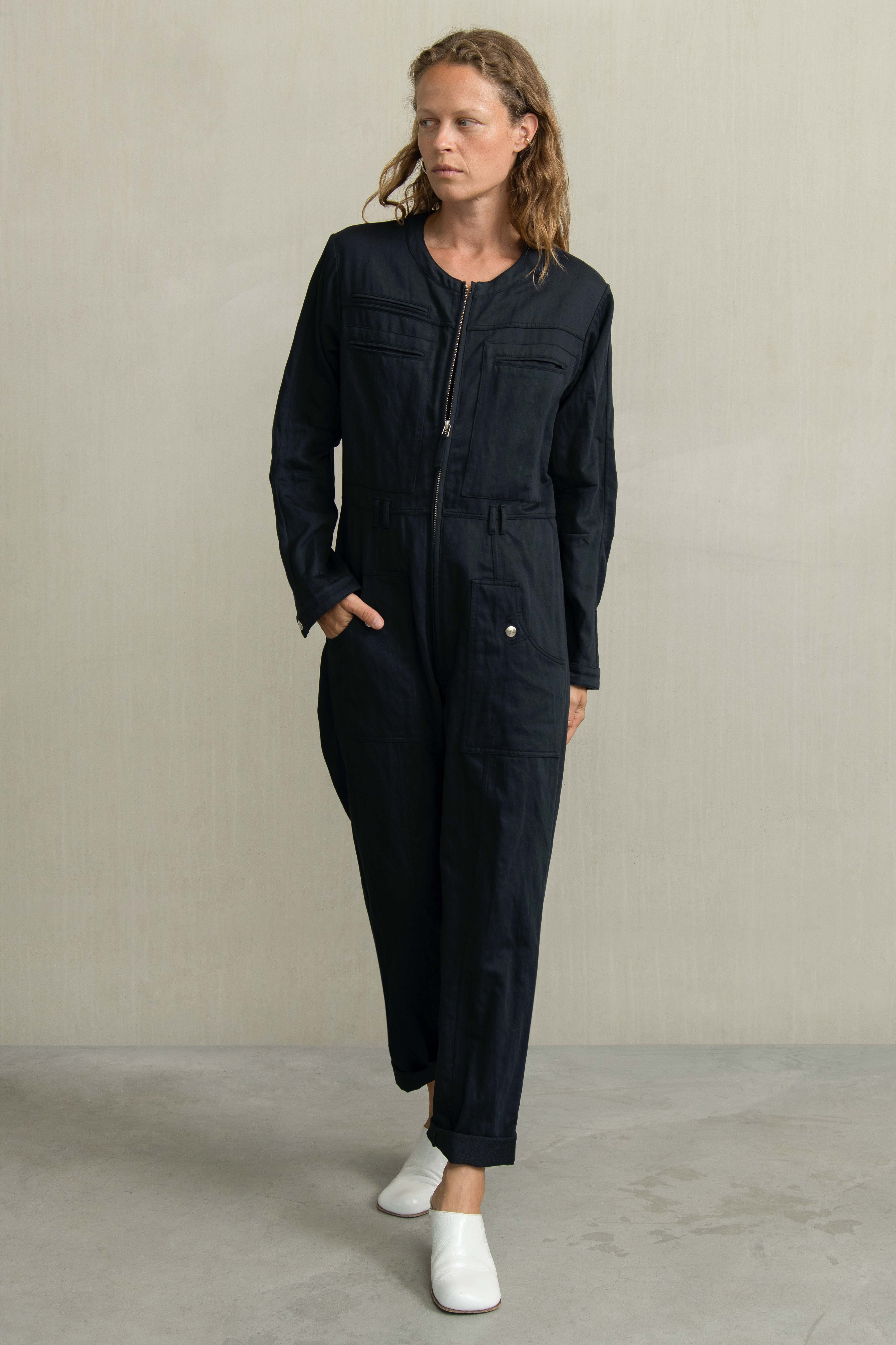 HAILY JUMPSUIT MIDNIGHT - HUMANOID